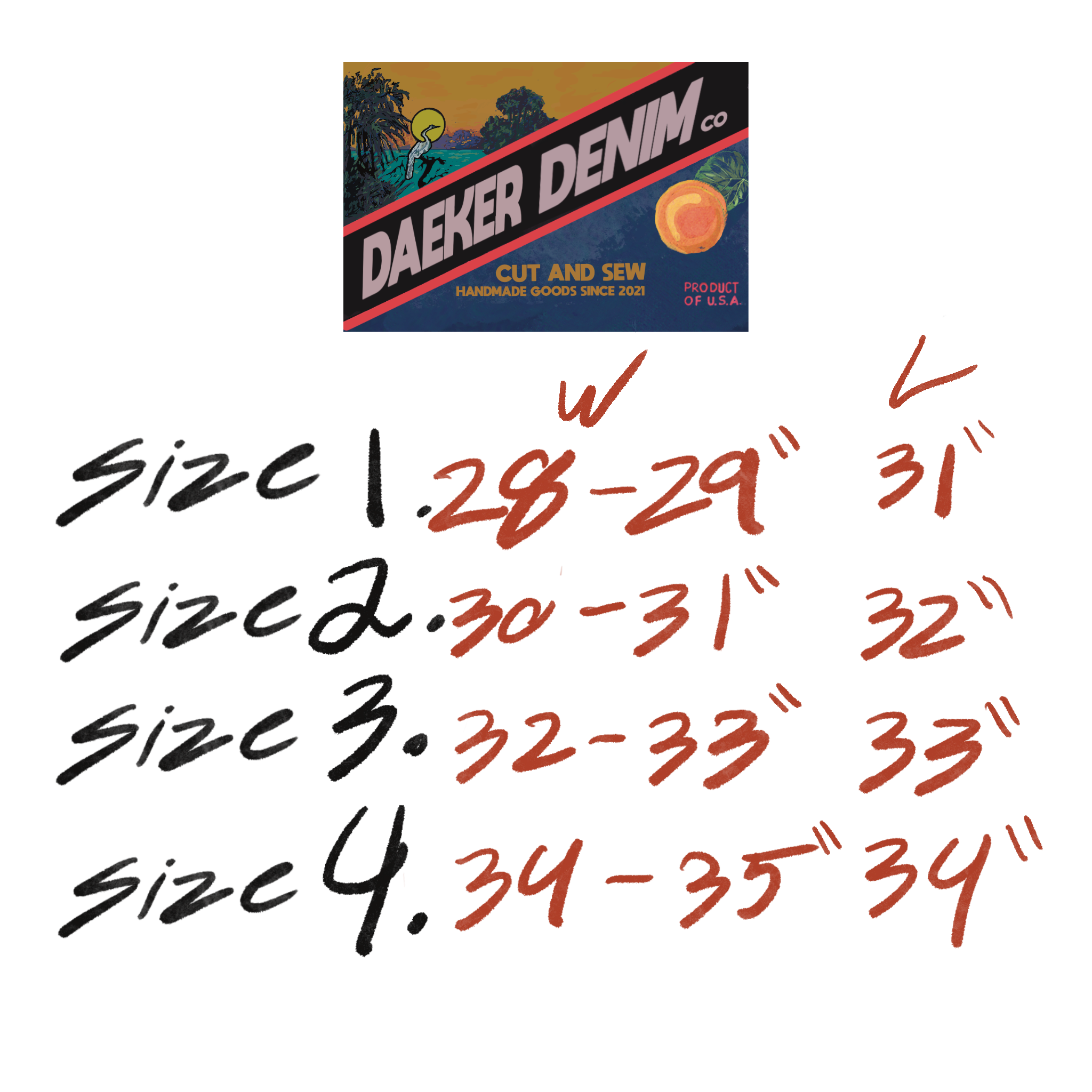 Crane Jeans 16.5oz Selvedge