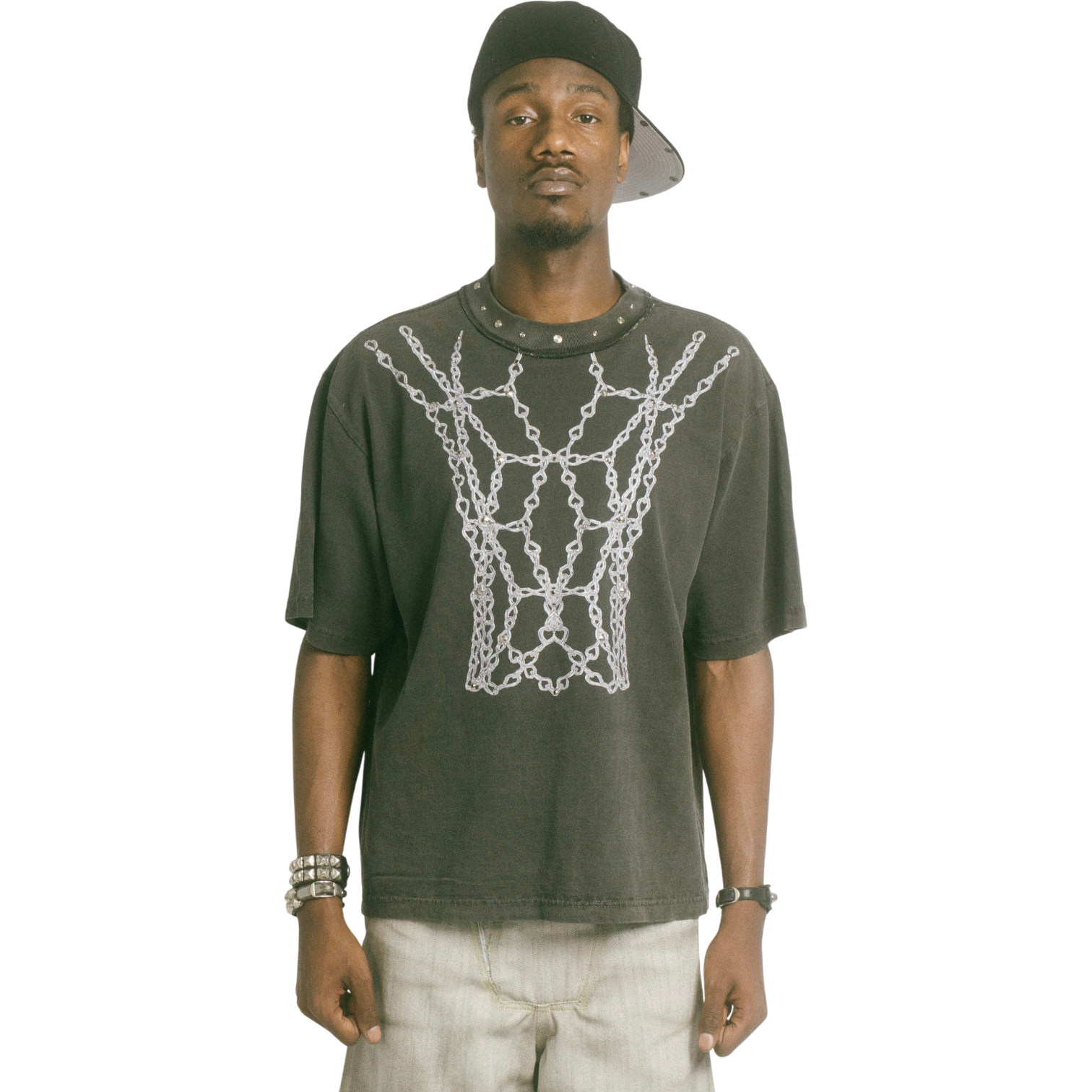 Metal Net Tee