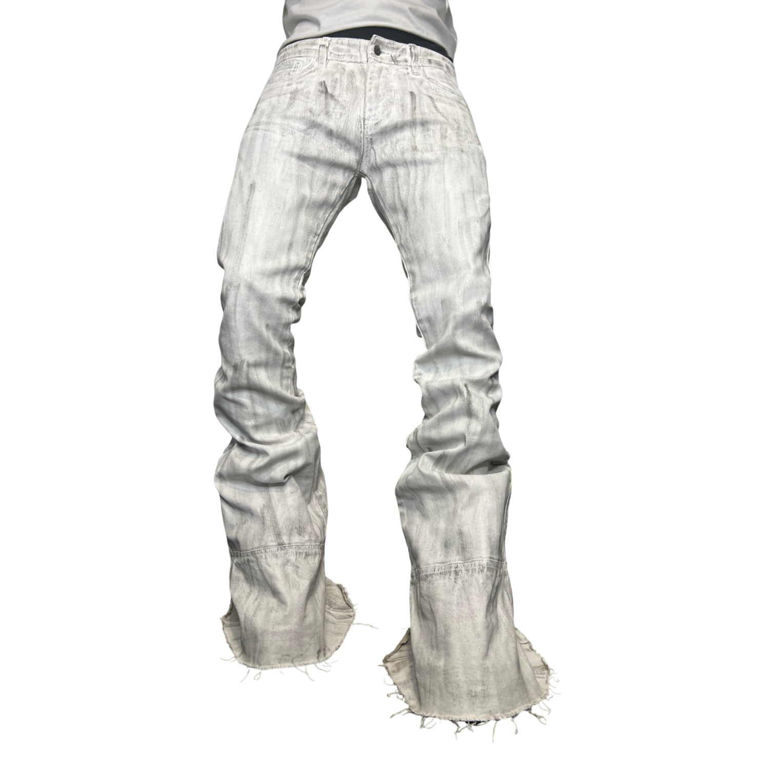 Ash White Mantle Wax Denim – Lowheads