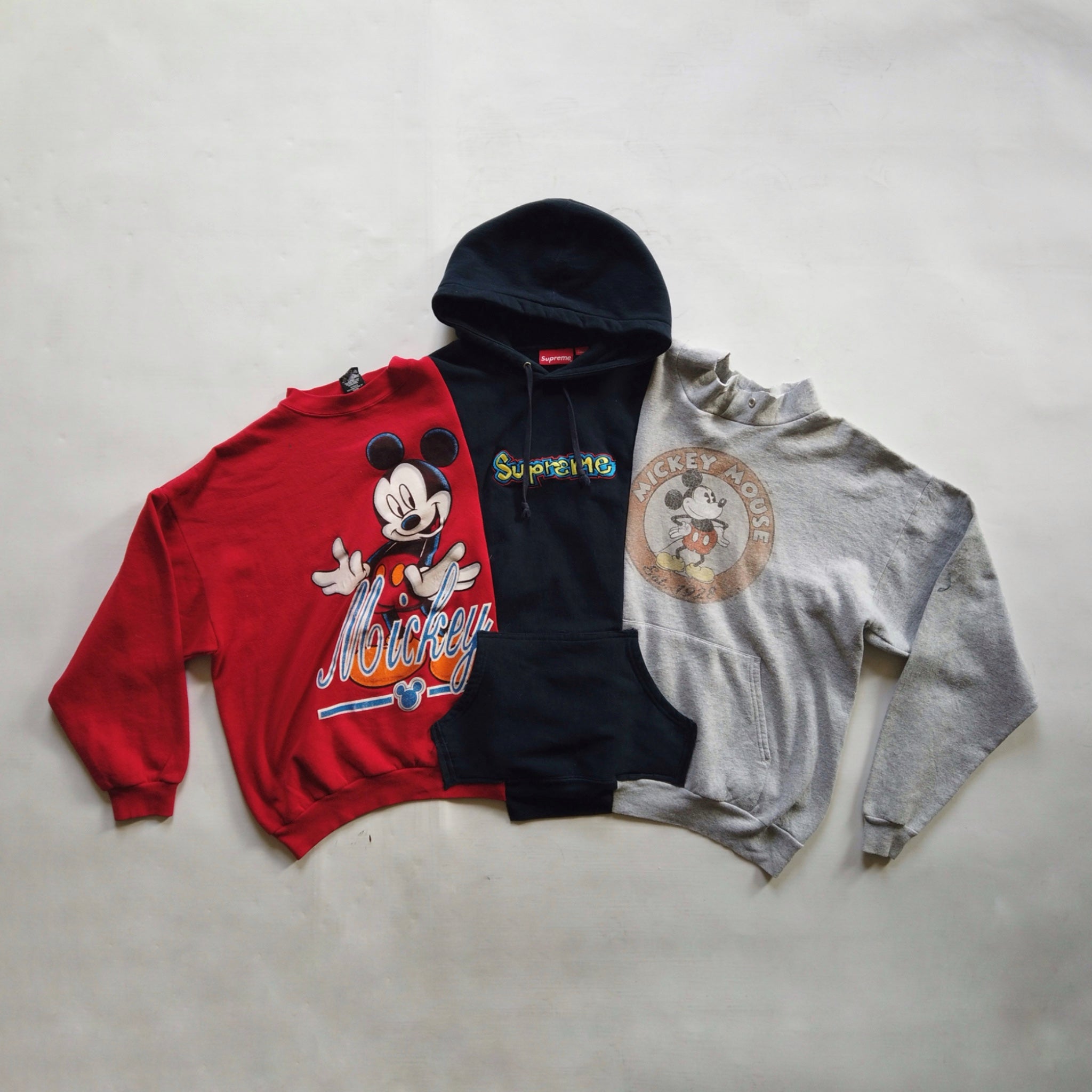 Supreme 3 Piece Oversized Hoodie Lowheads