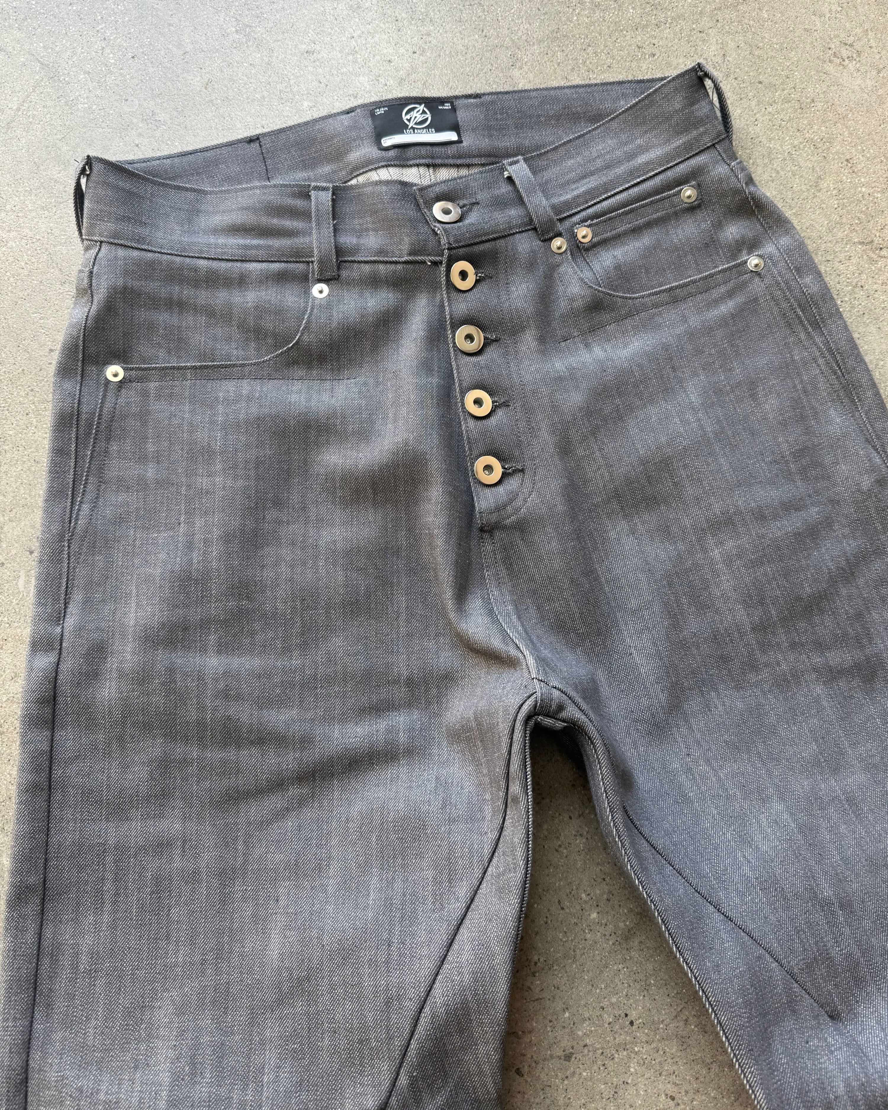 BASE 0.2 'GREY' BOOTCUT JAPANESE DENIM