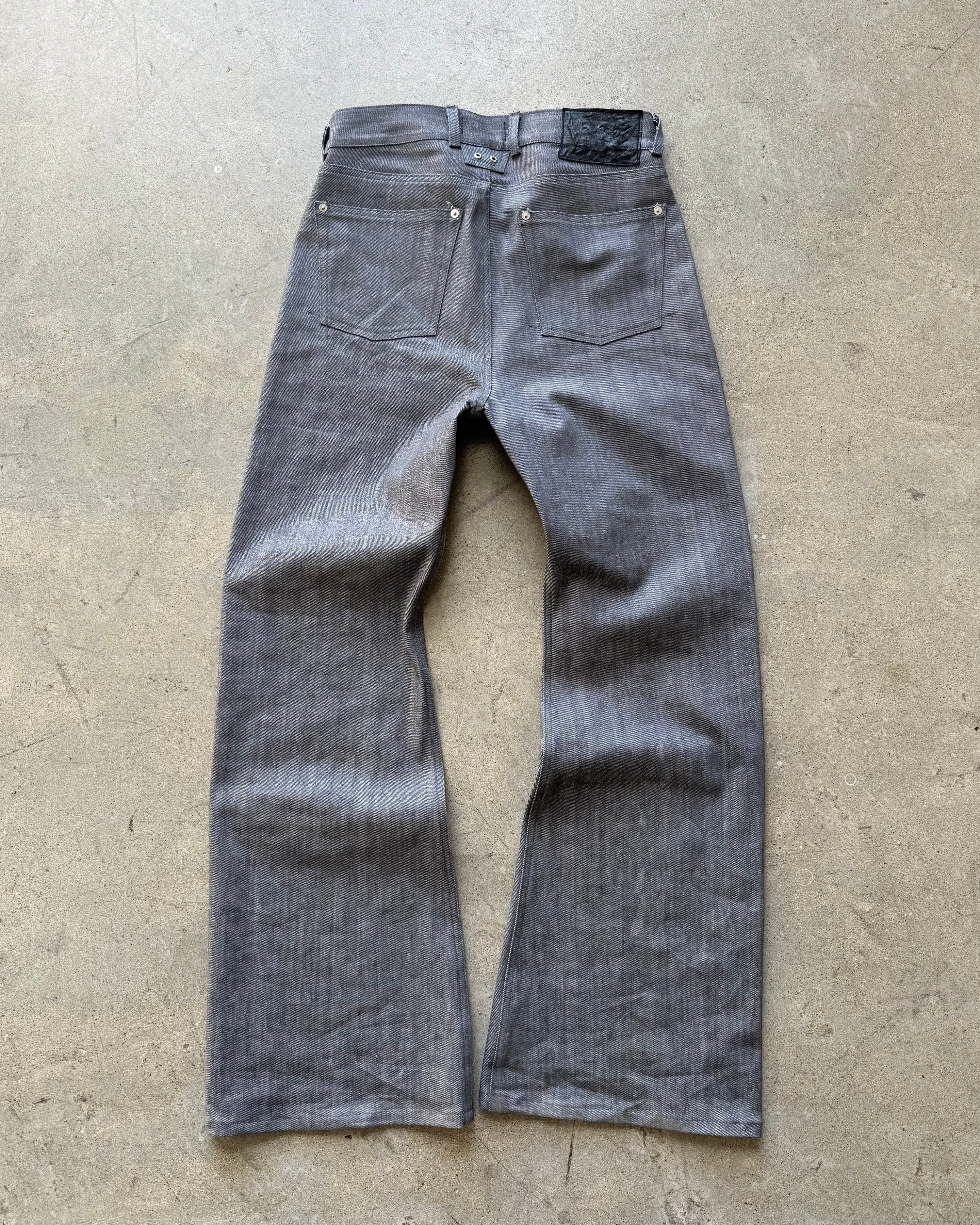 BASE 0.2 'GREY' BOOTCUT JAPANESE DENIM