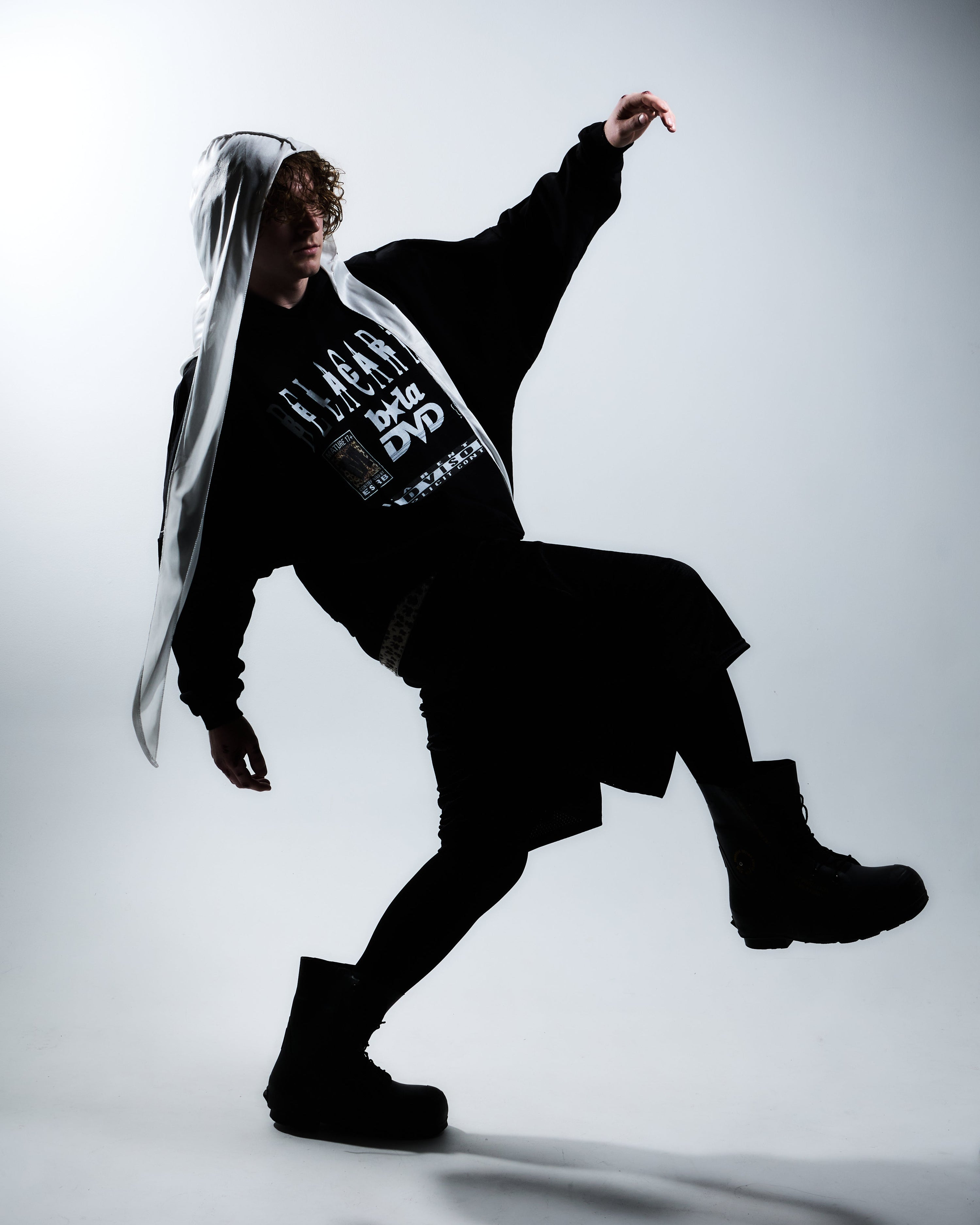 DVD HOODIE (black)