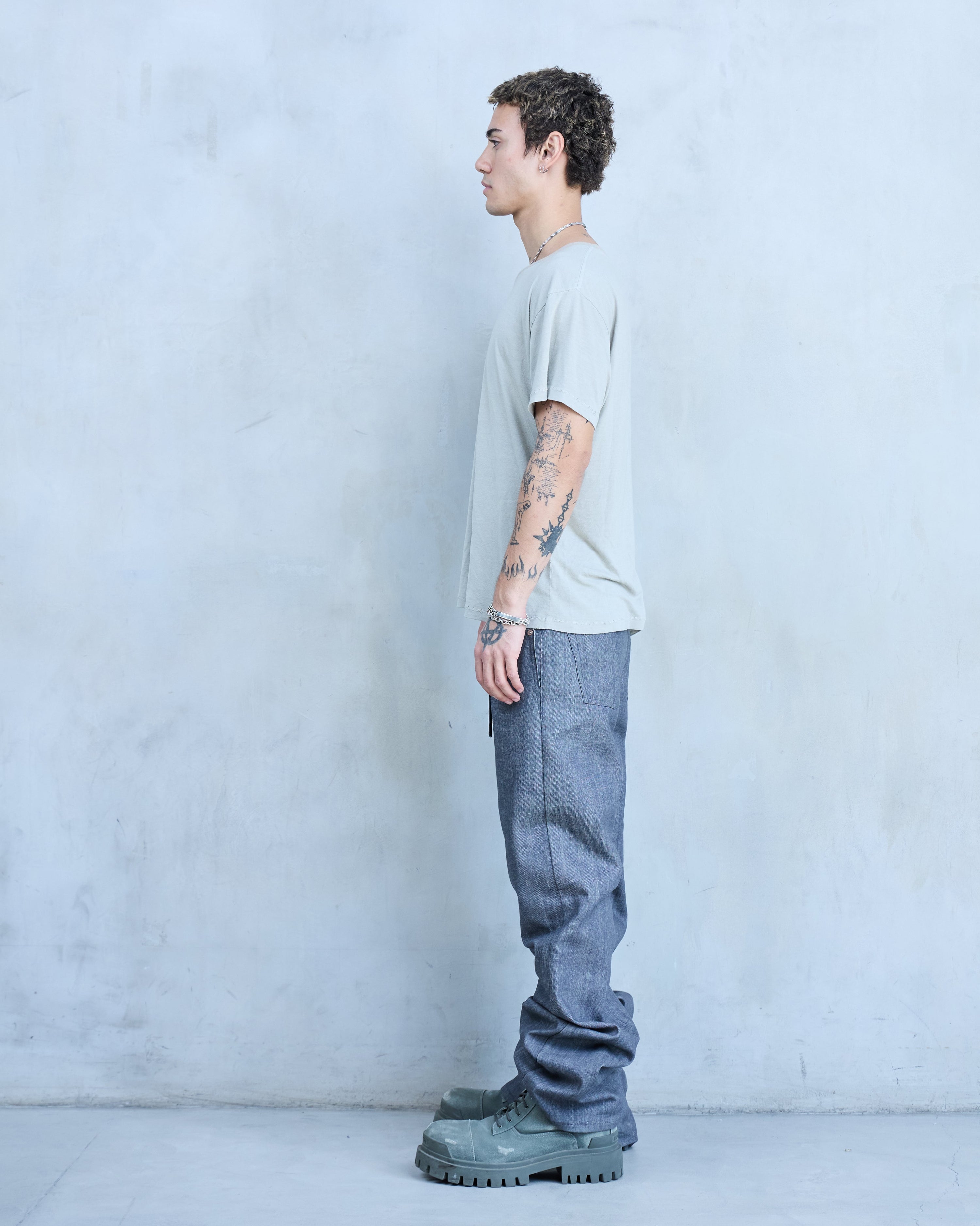 BASE 0.2 'GREY' BOOTCUT JAPANESE DENIM