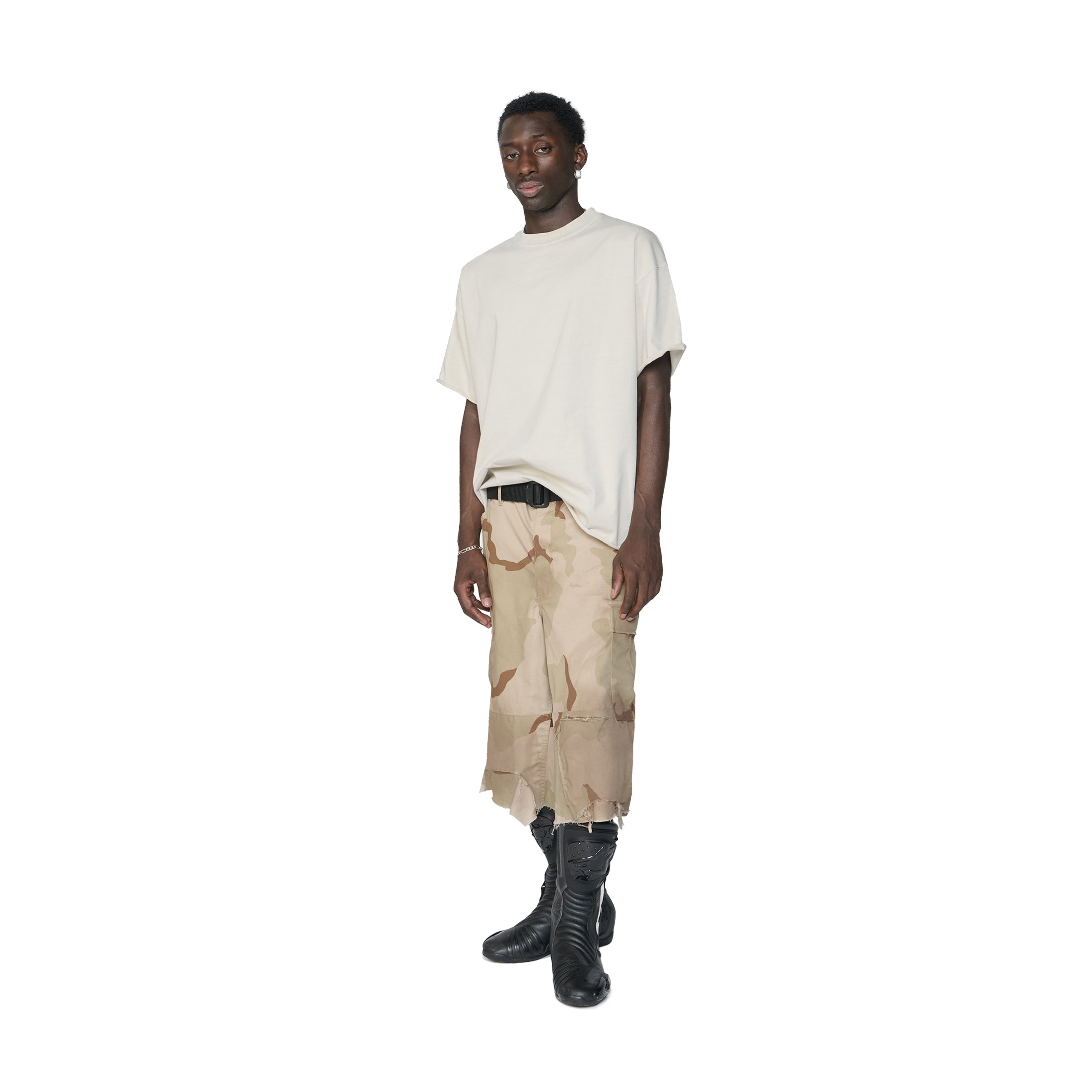 SAHARA CAMO 3/4 CARGO PANTS
