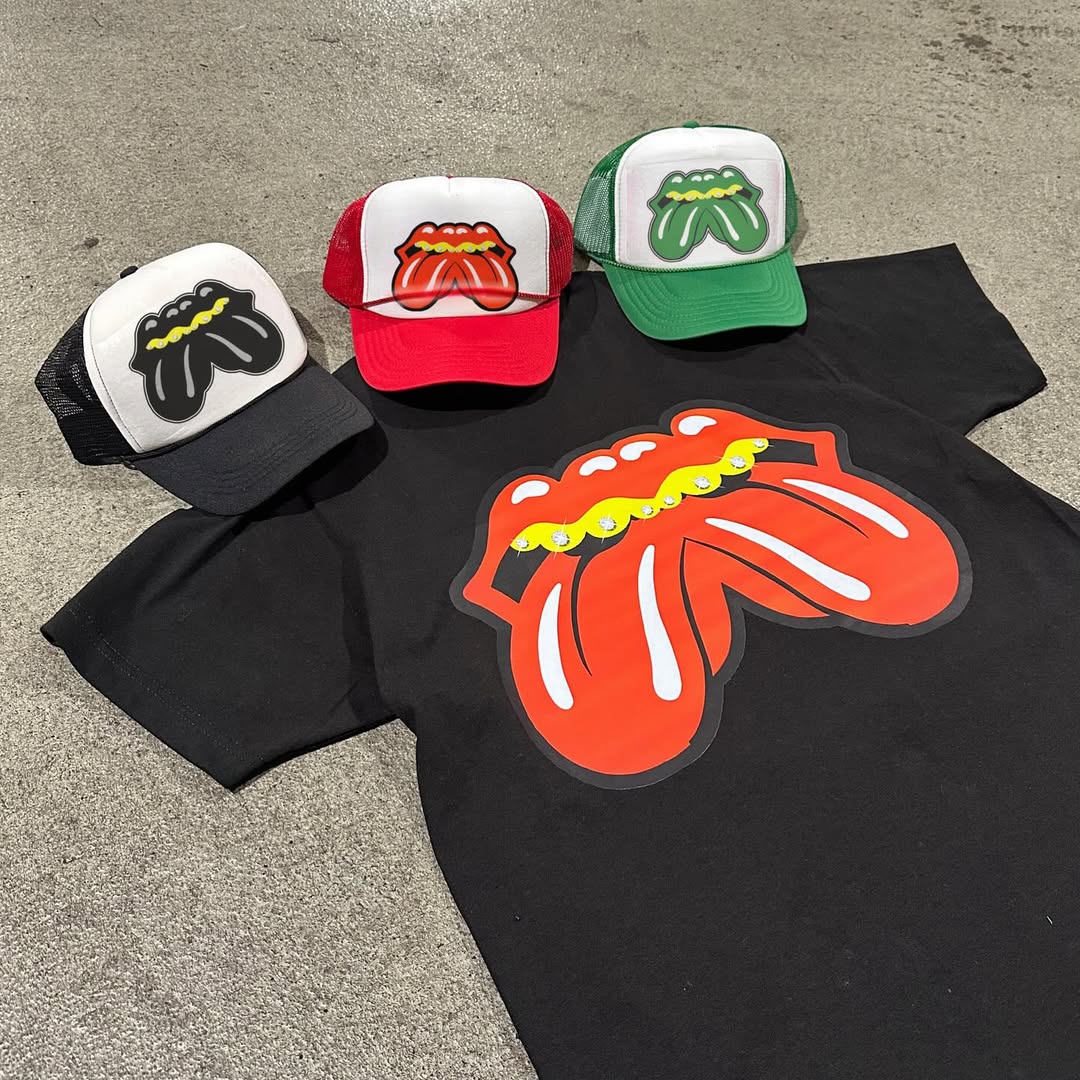 100% COTTON STONER TEE (BLACK)