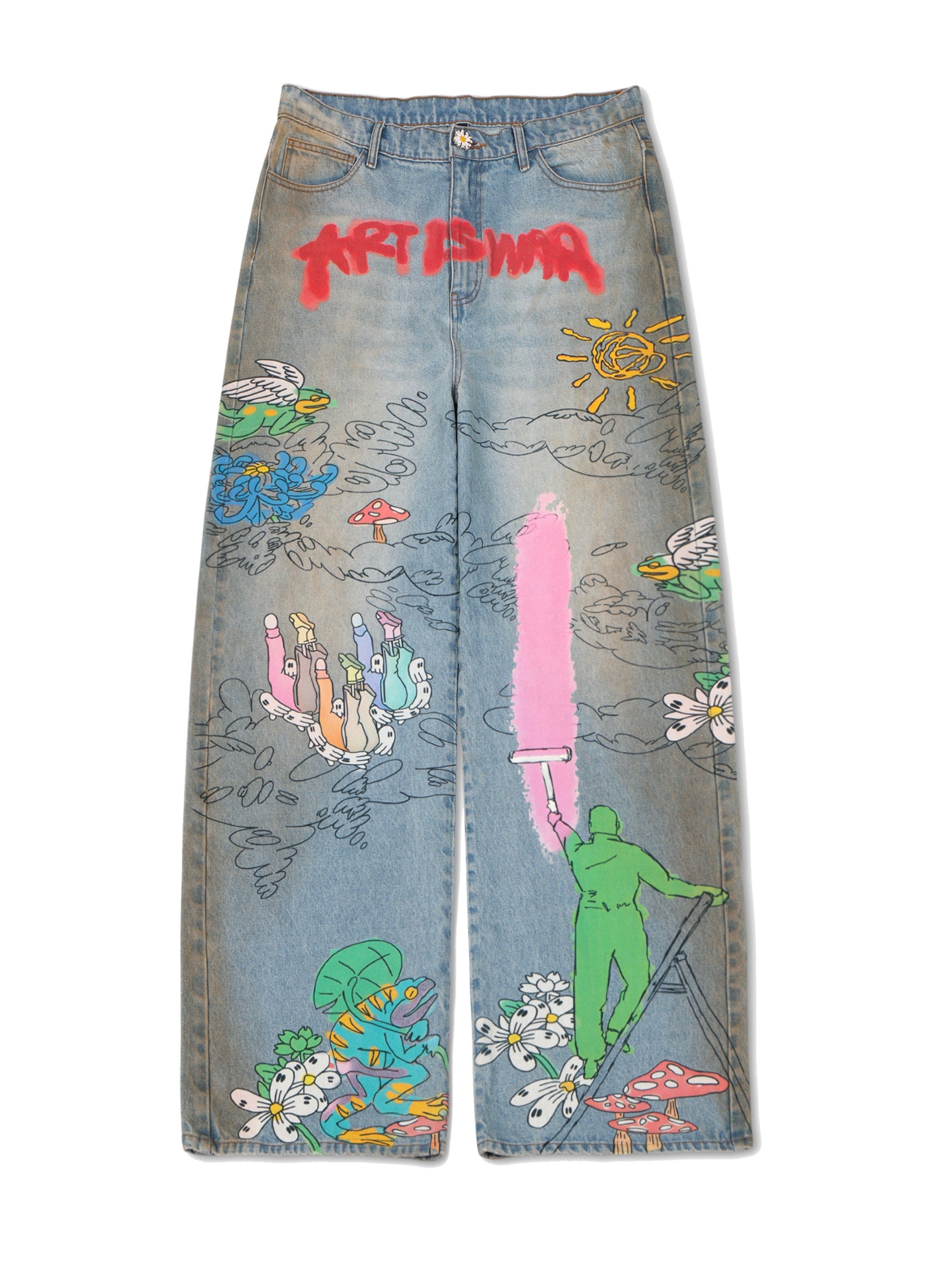 ART IS WAR PAINTER PANTS – Lowheads