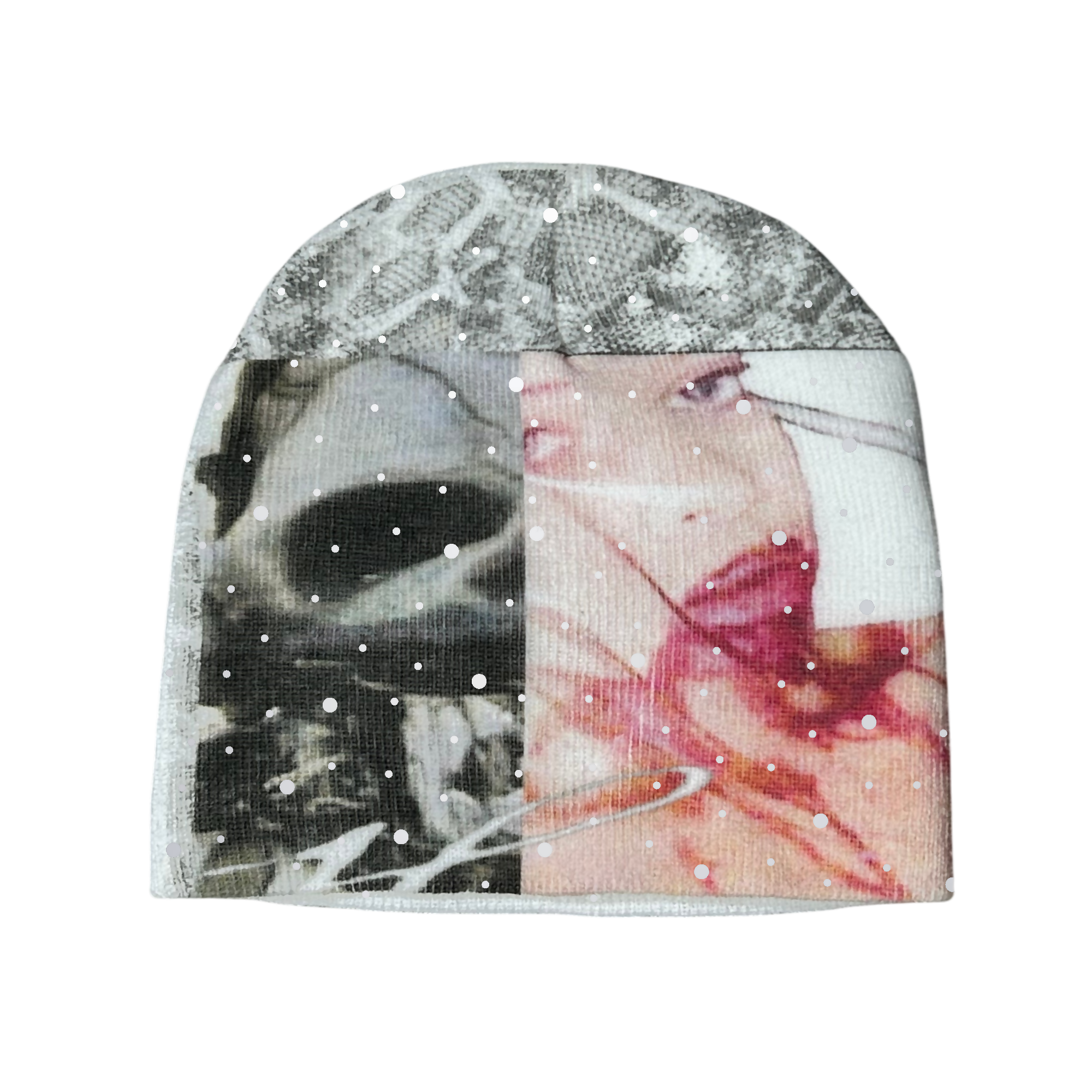 帽子 Cross Studded Snakeskin Beanie Snakeskin Beanie – Lowheads