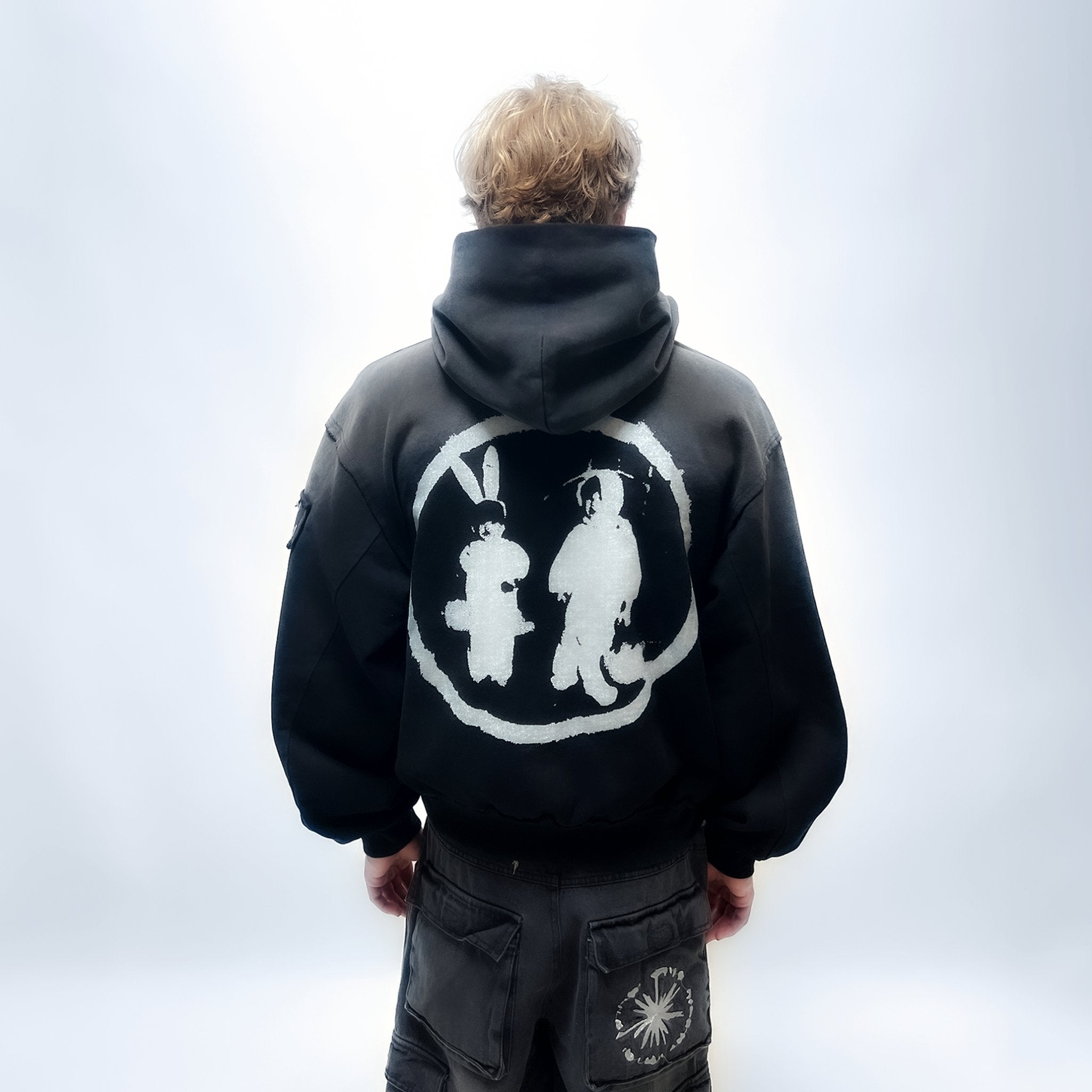 bunny pullover hoodie