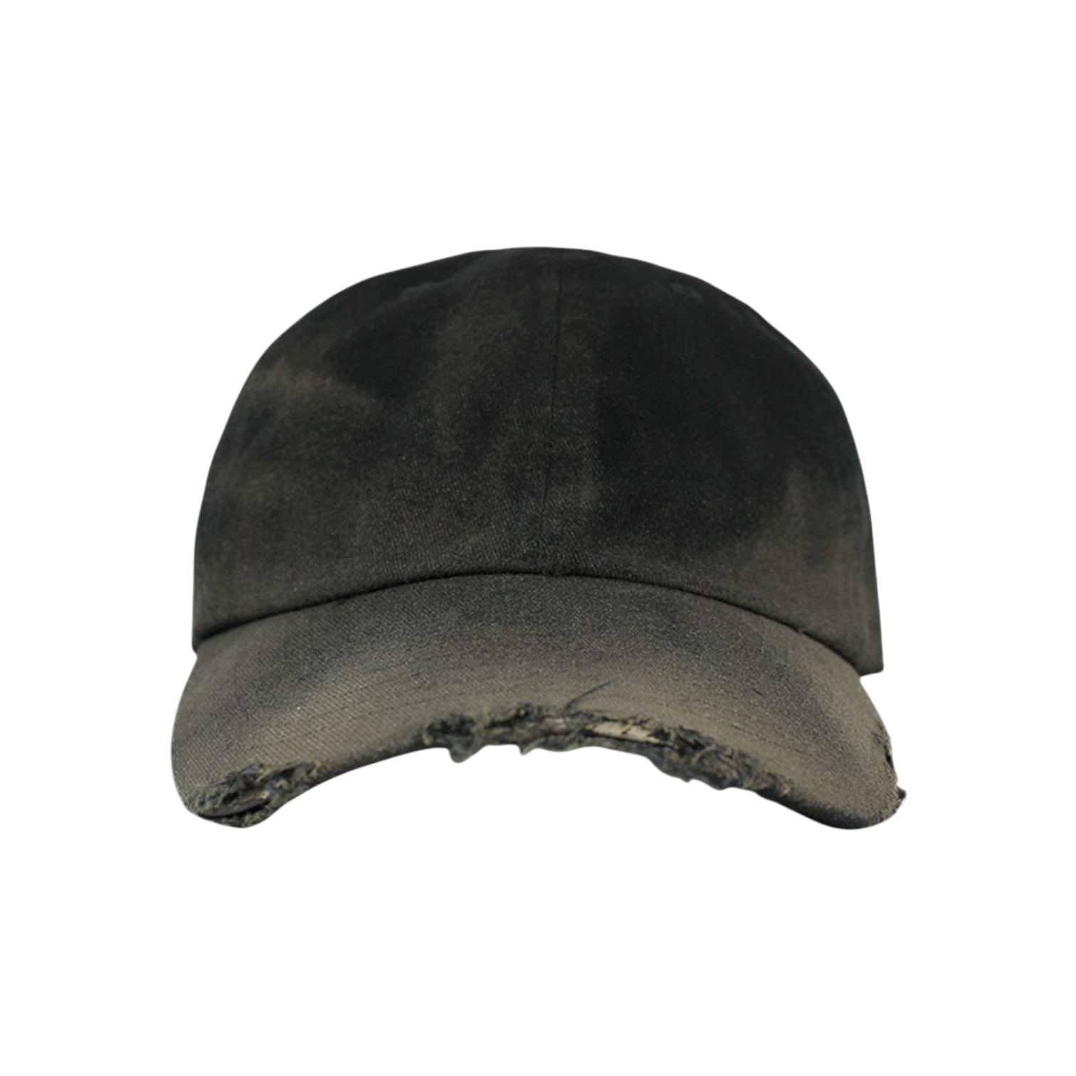 DESTROYED MUD WASH BLACK HAT – Lowheads