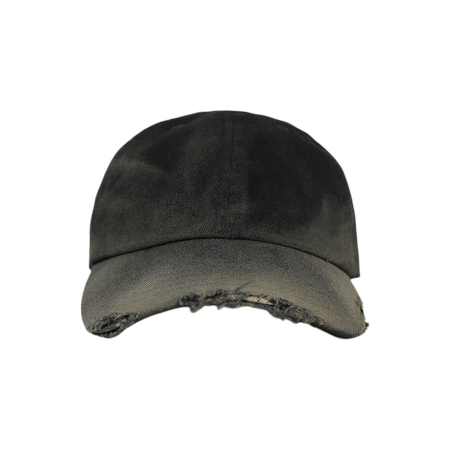 DESTROYED MUD WASH BLACK HAT – Lowheads