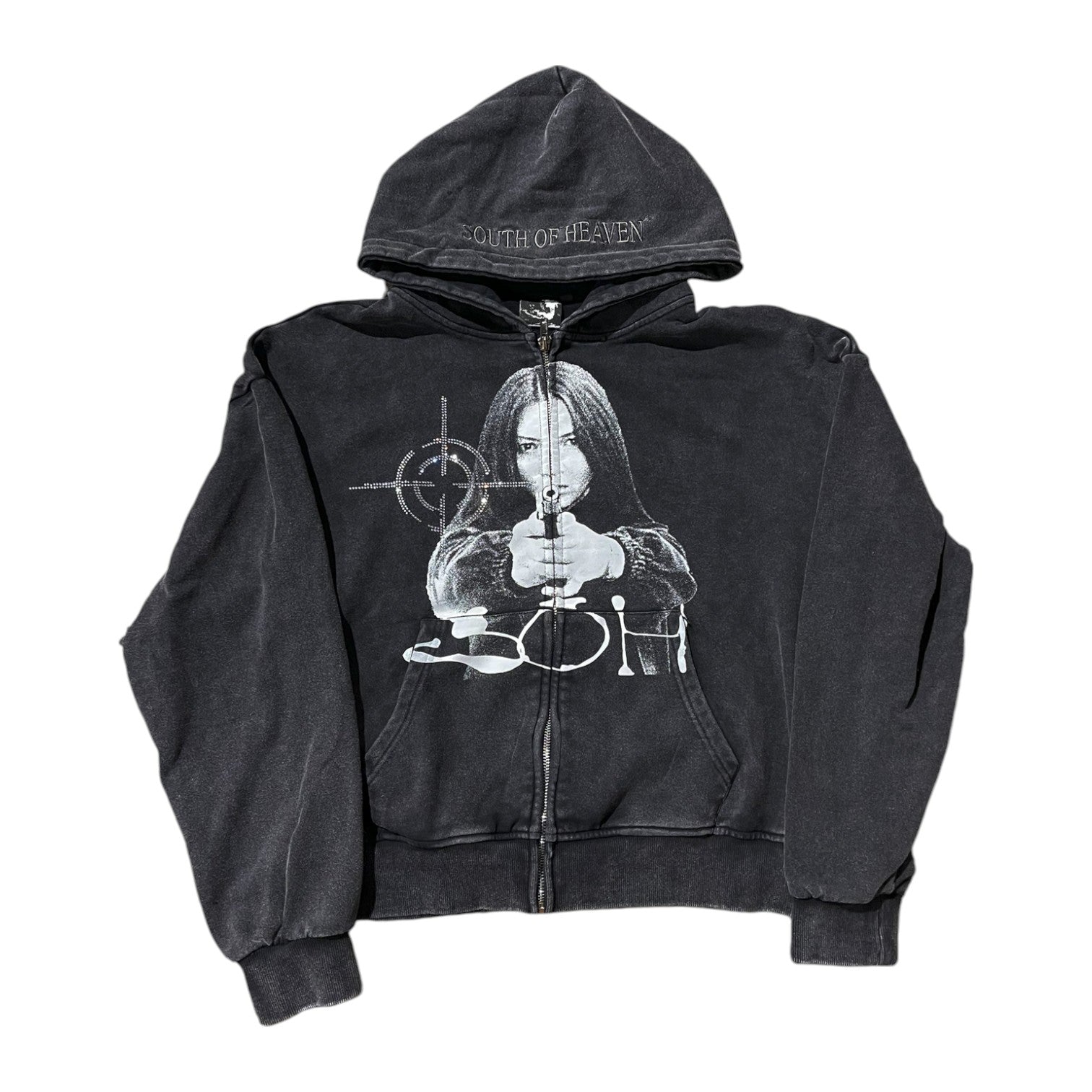 Bullseye V2 - HEAVYWEIGHT ZIP HOODIE – Lowheads