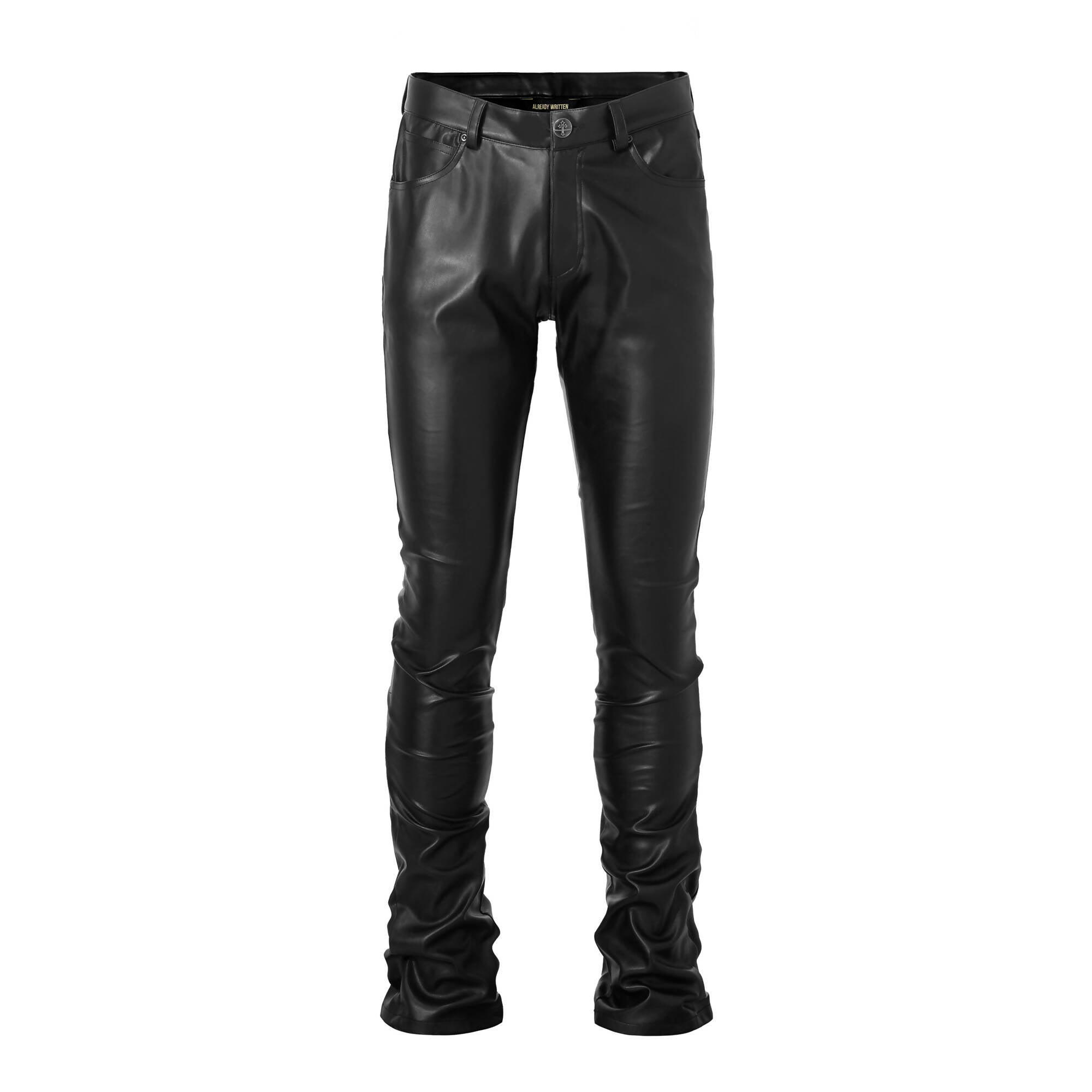 Flare Leather Pant – Lowheads
