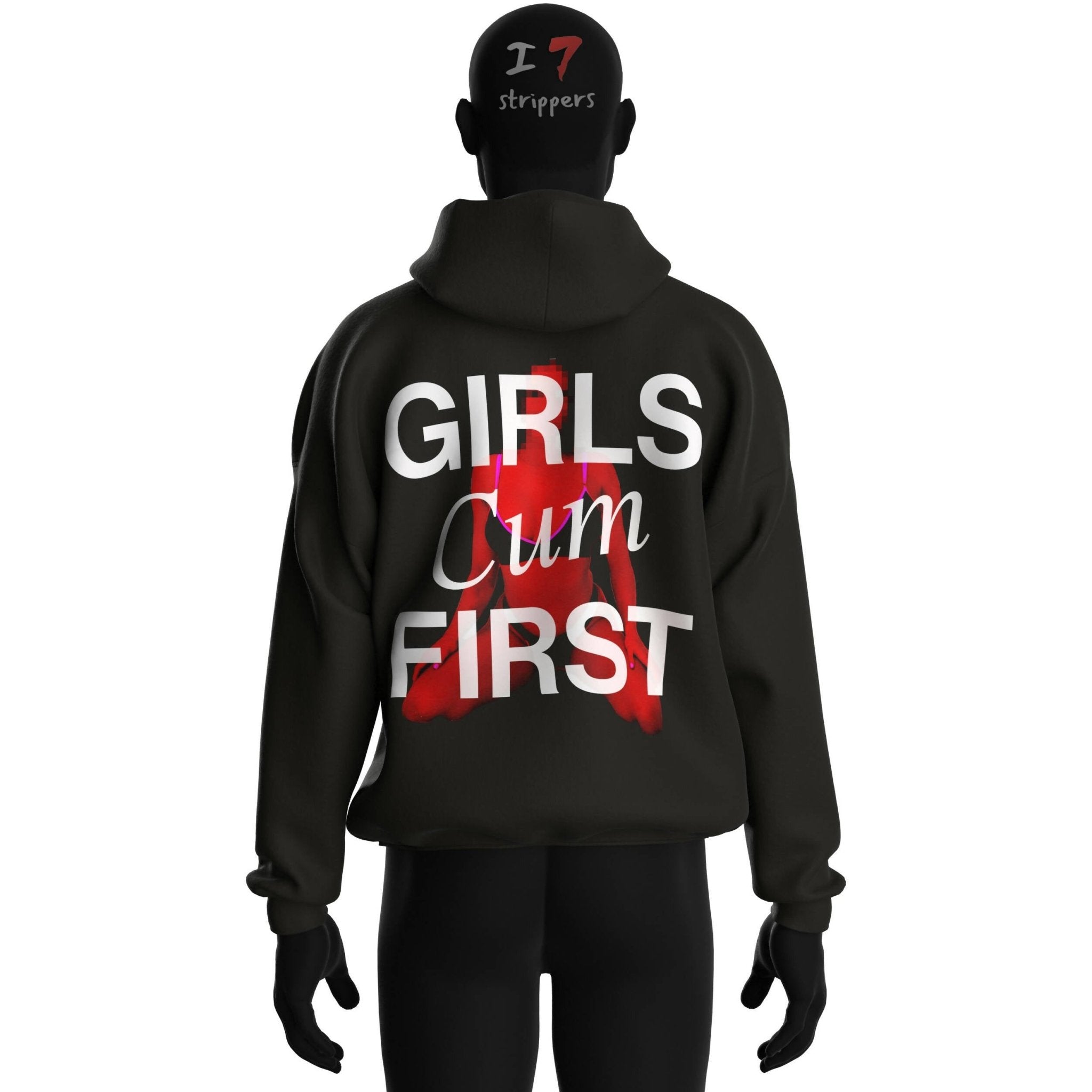 Girls Cum First Hoodie Lowheads