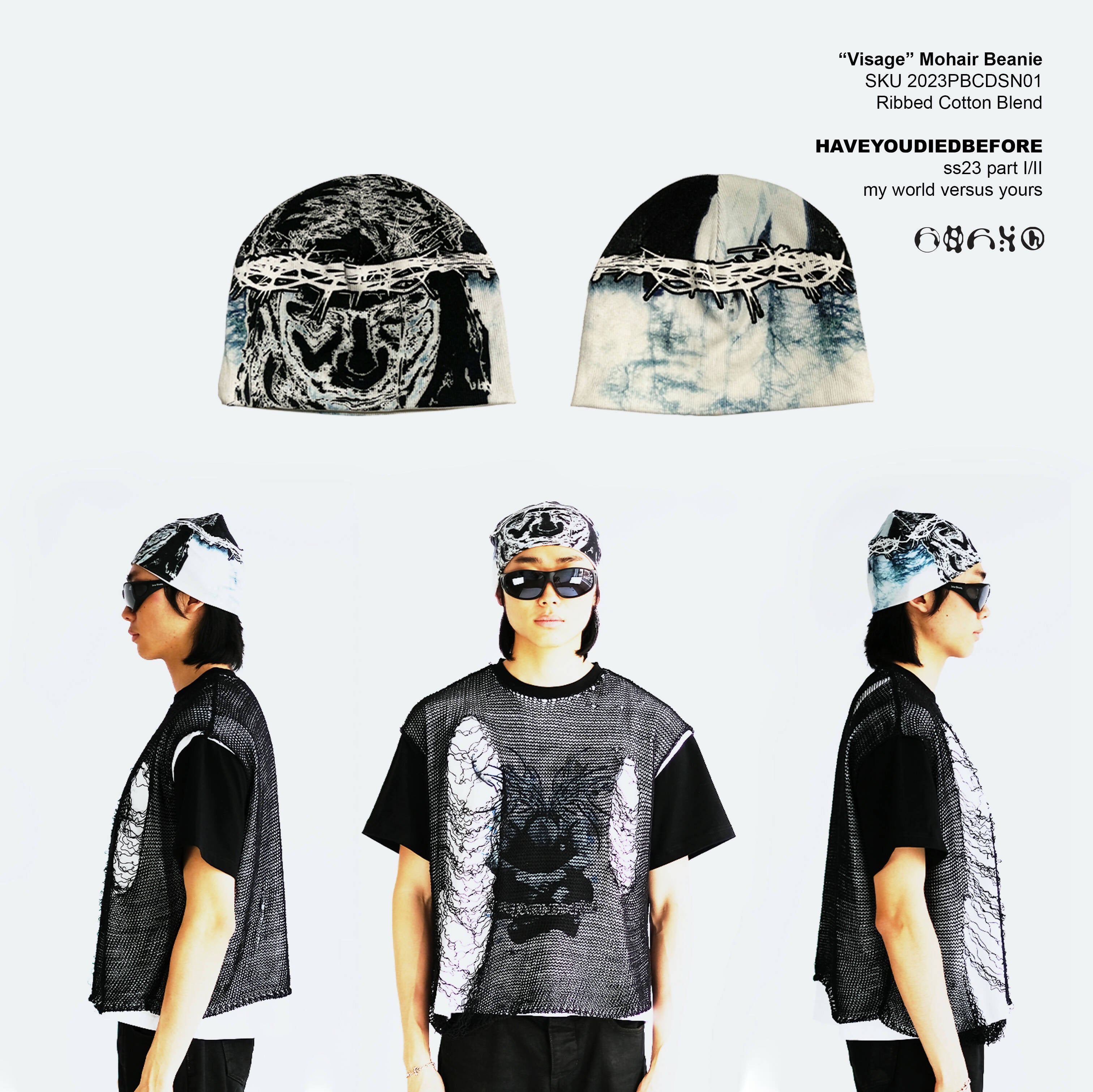 【haveyoudiedbefore?】Overdy Canvas Hoodie haveyoudiedbefore?】MM Overdyed Canvas Hoodie / 【ハブユー