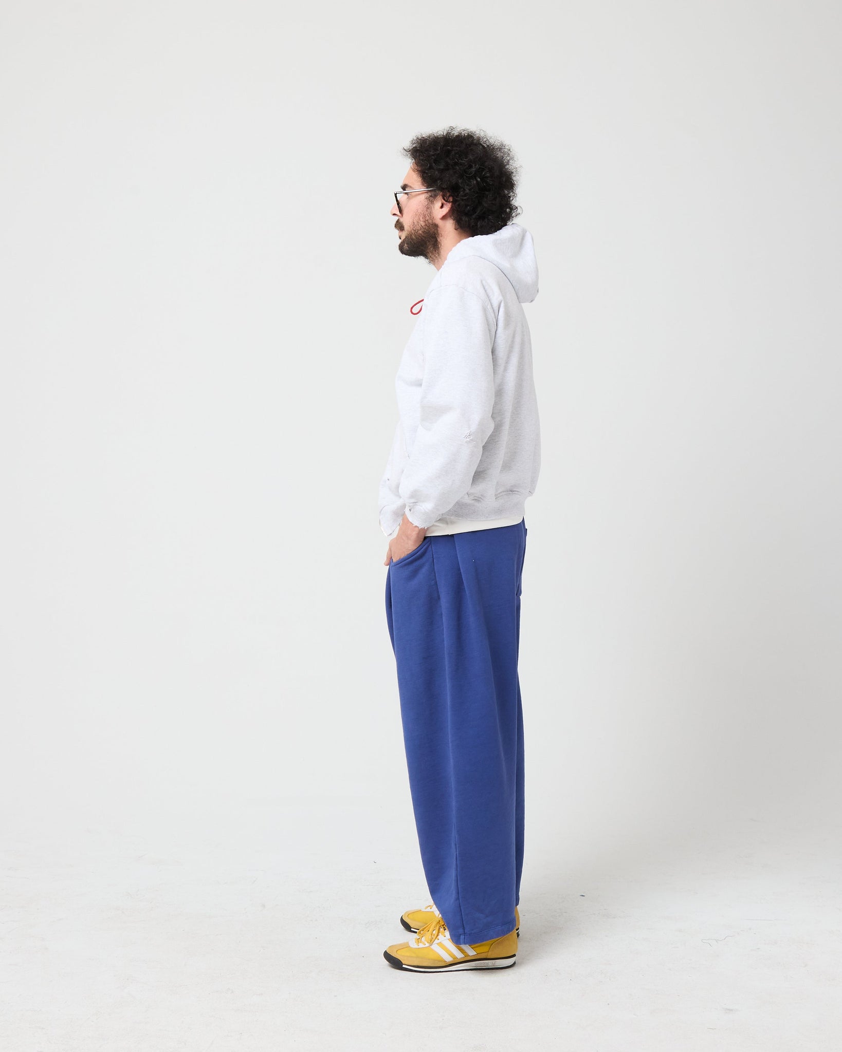 Pleated Wide star sweat