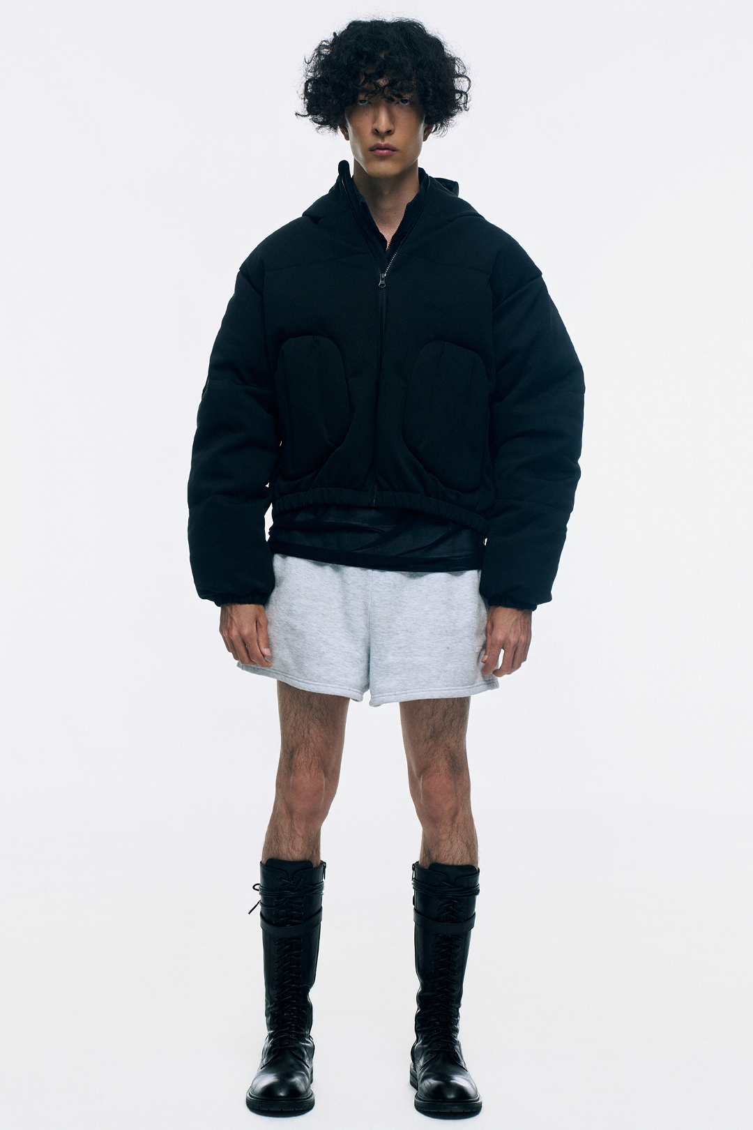 Teletubbie Bubble Jacket (Black)