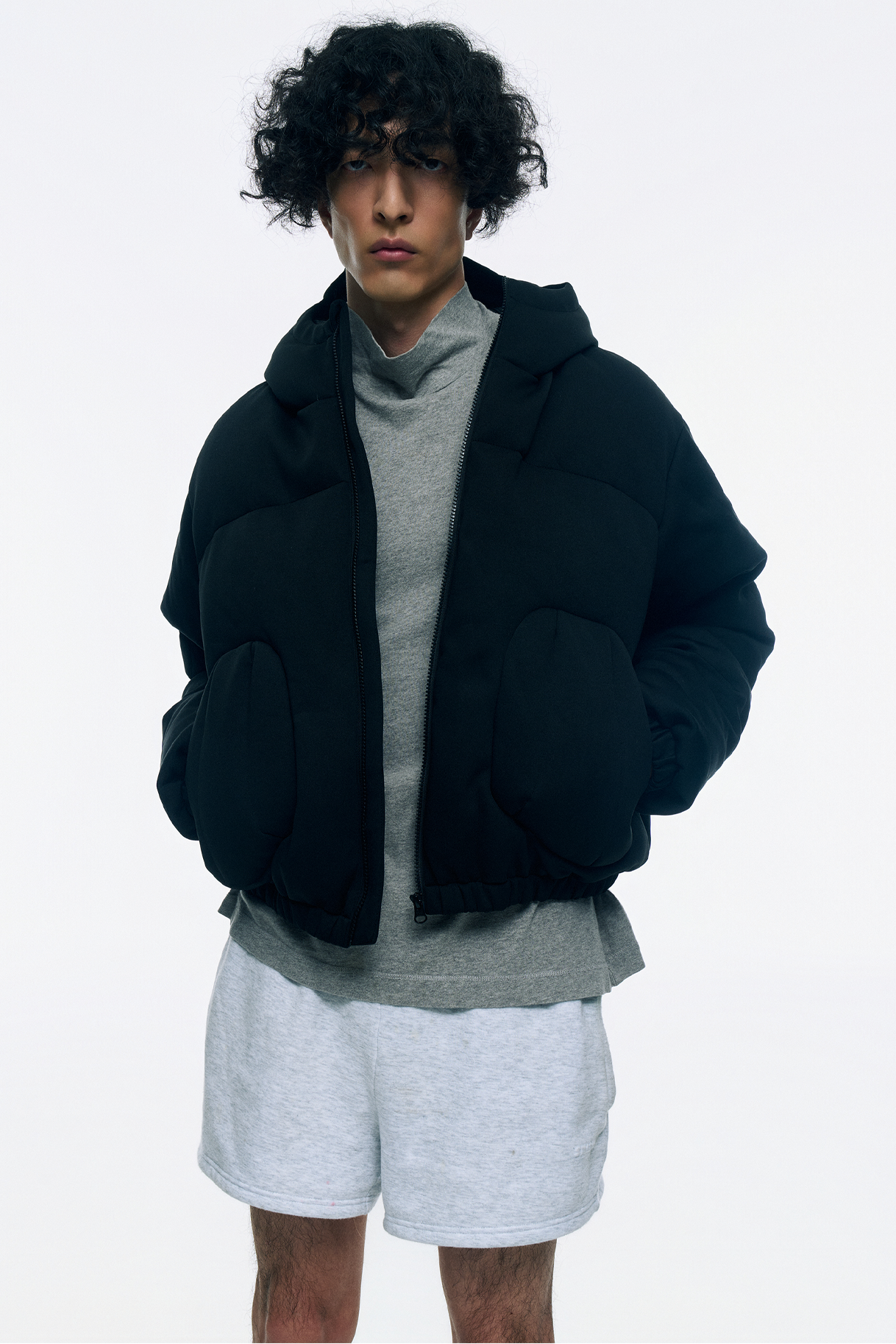 Teletubbie Bubble Jacket (Black)