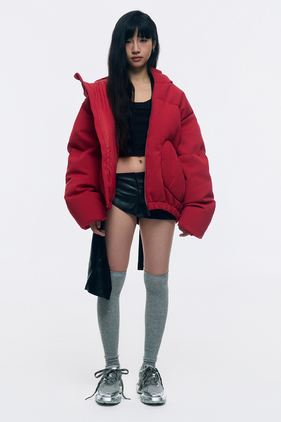 Teletubbie Bubble Jacket (Black)