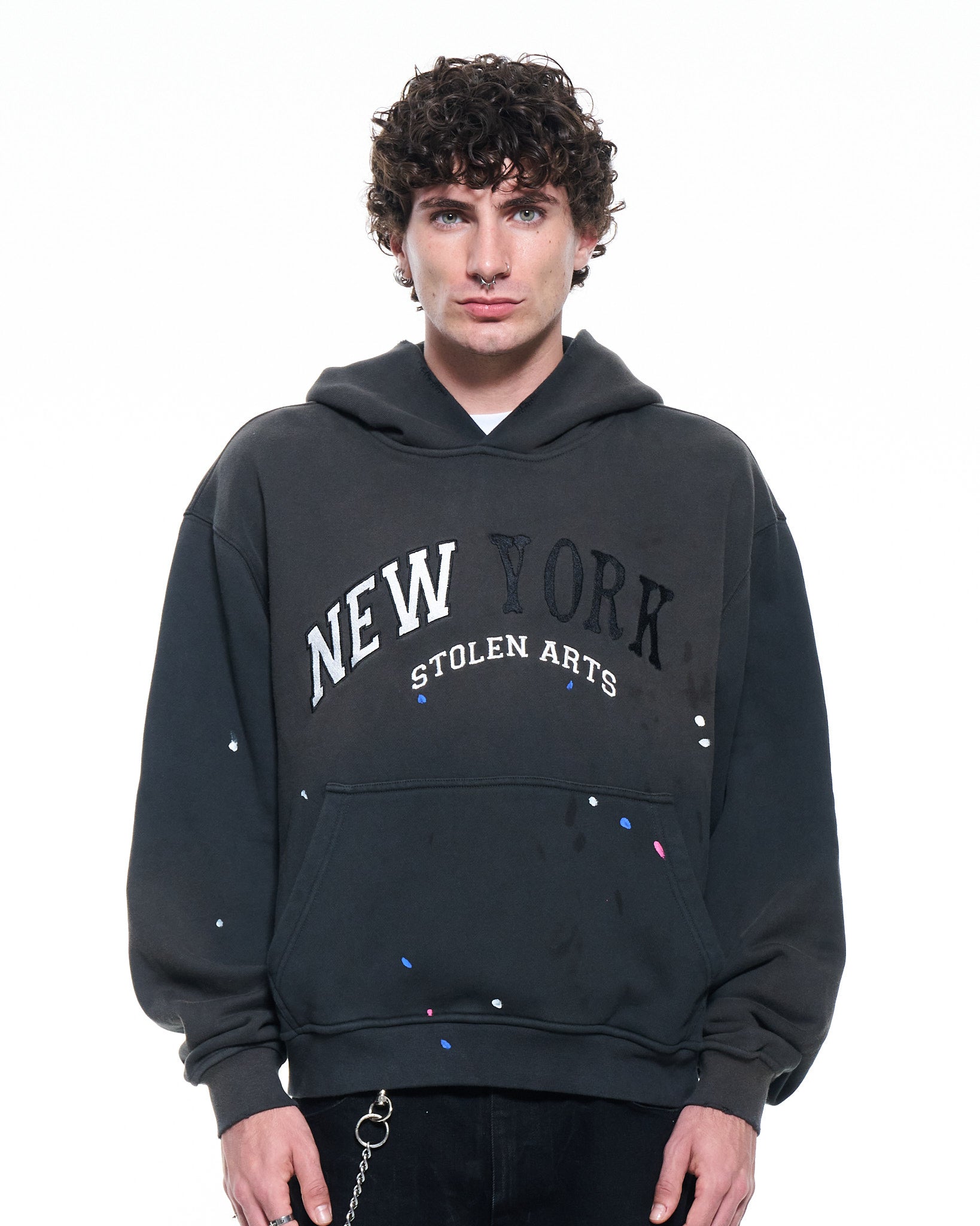NY Splatter Hoodie