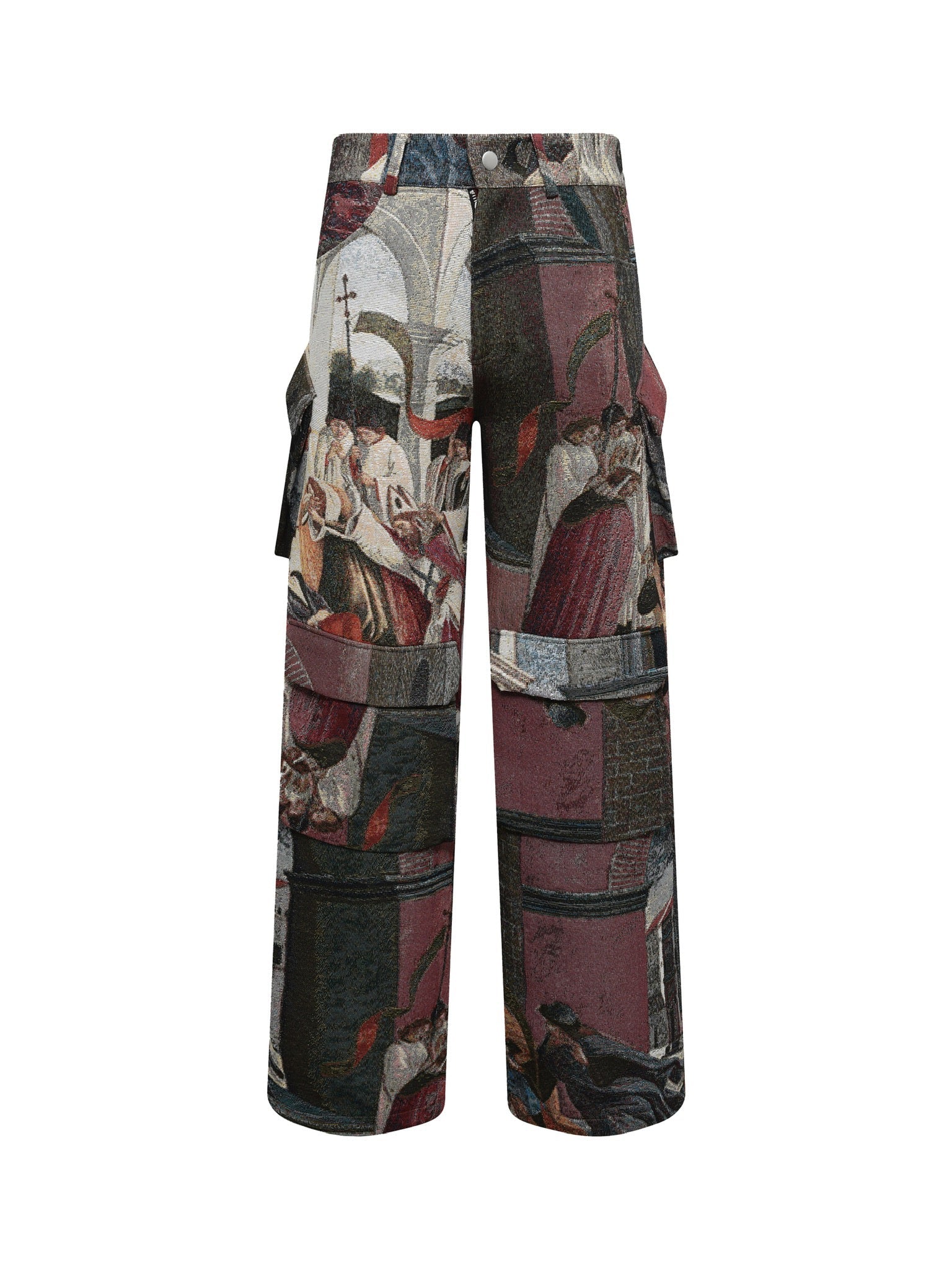 Artist Jacquard Weave Cargo Pants