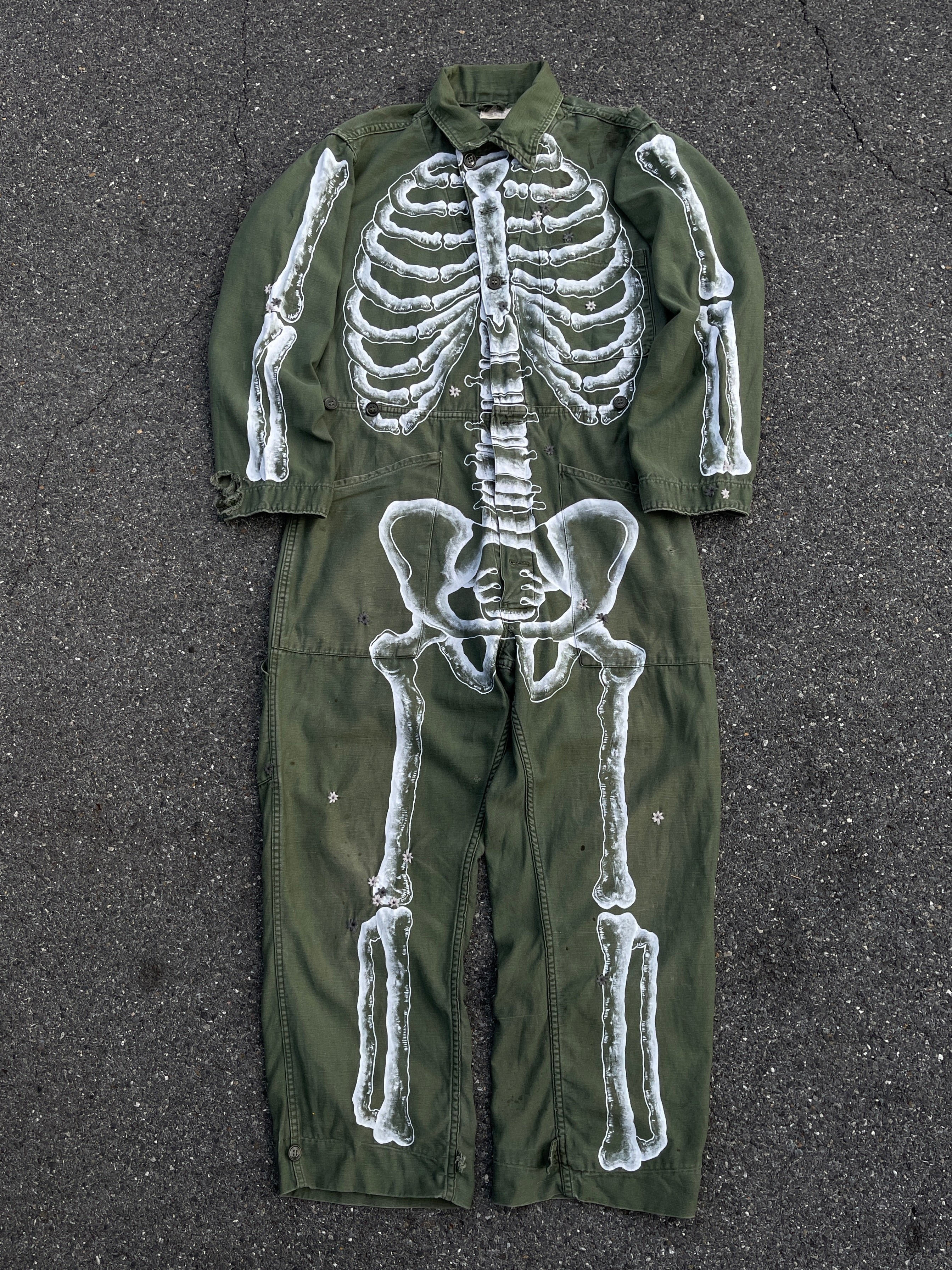 ""SKELETON Coveralls US Army OG-107
