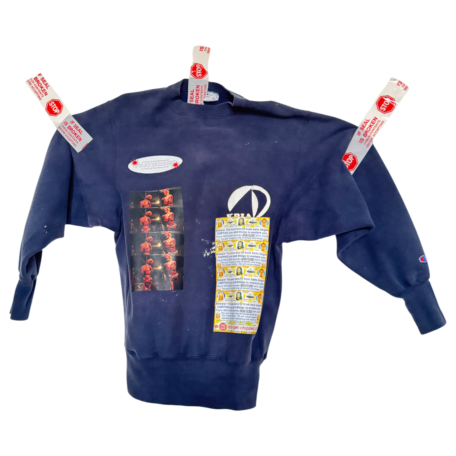 Don’t get chipped reverse weave sweater