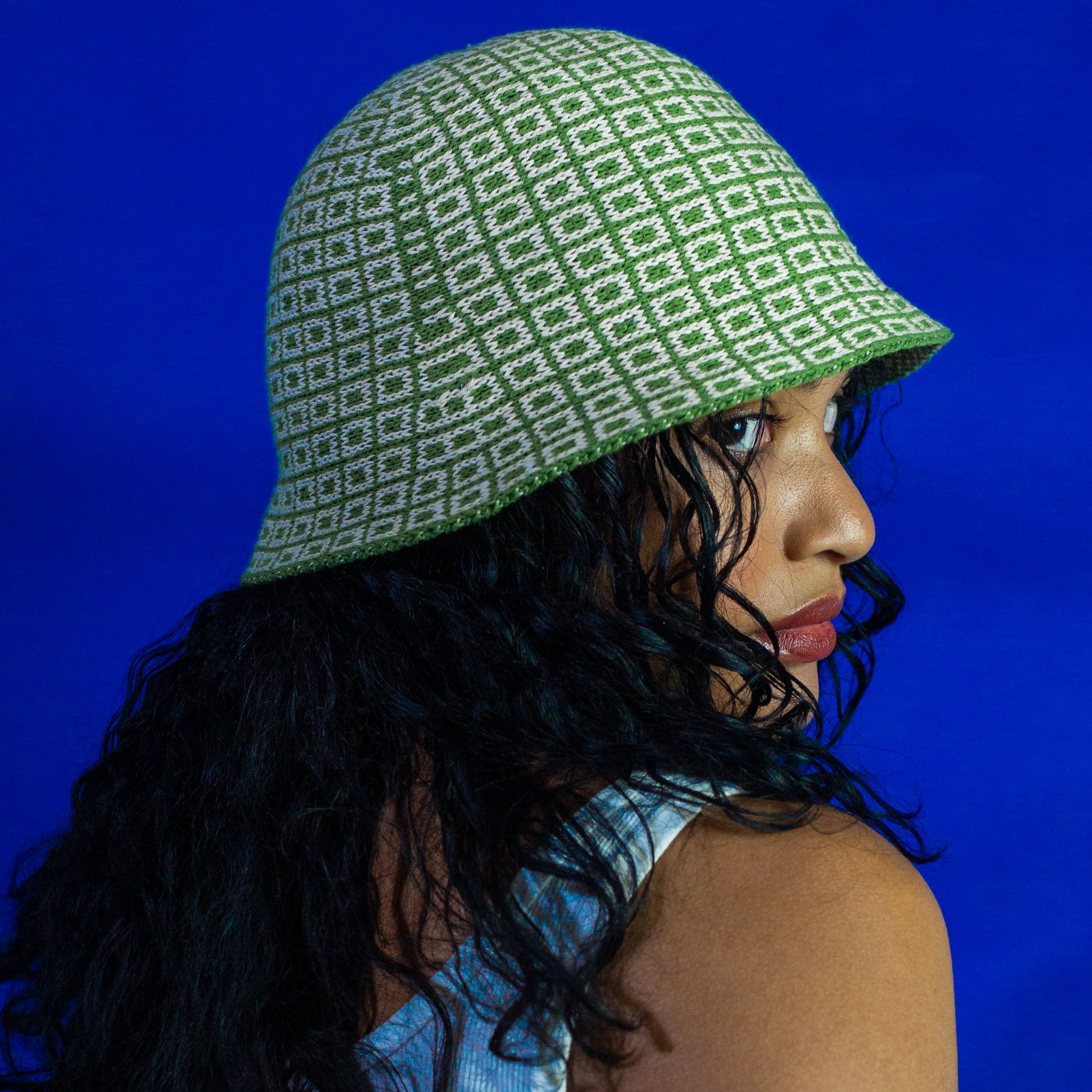 Grid Bucket Hat