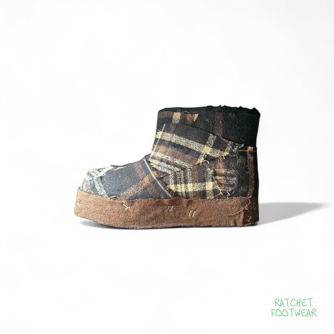 “DIRTY FLANNEL” Rocker Boots