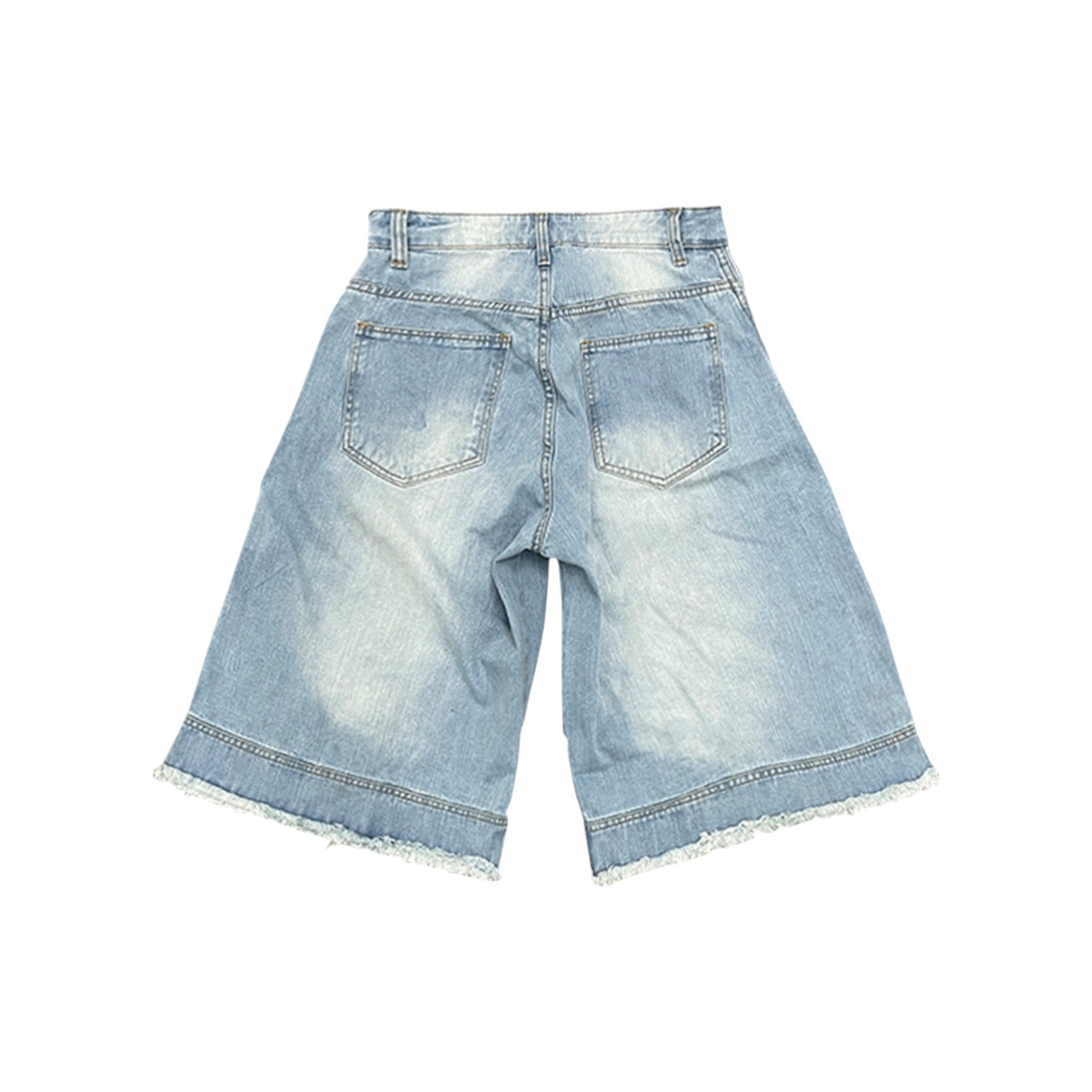 EXTENDED DENIM JORTS