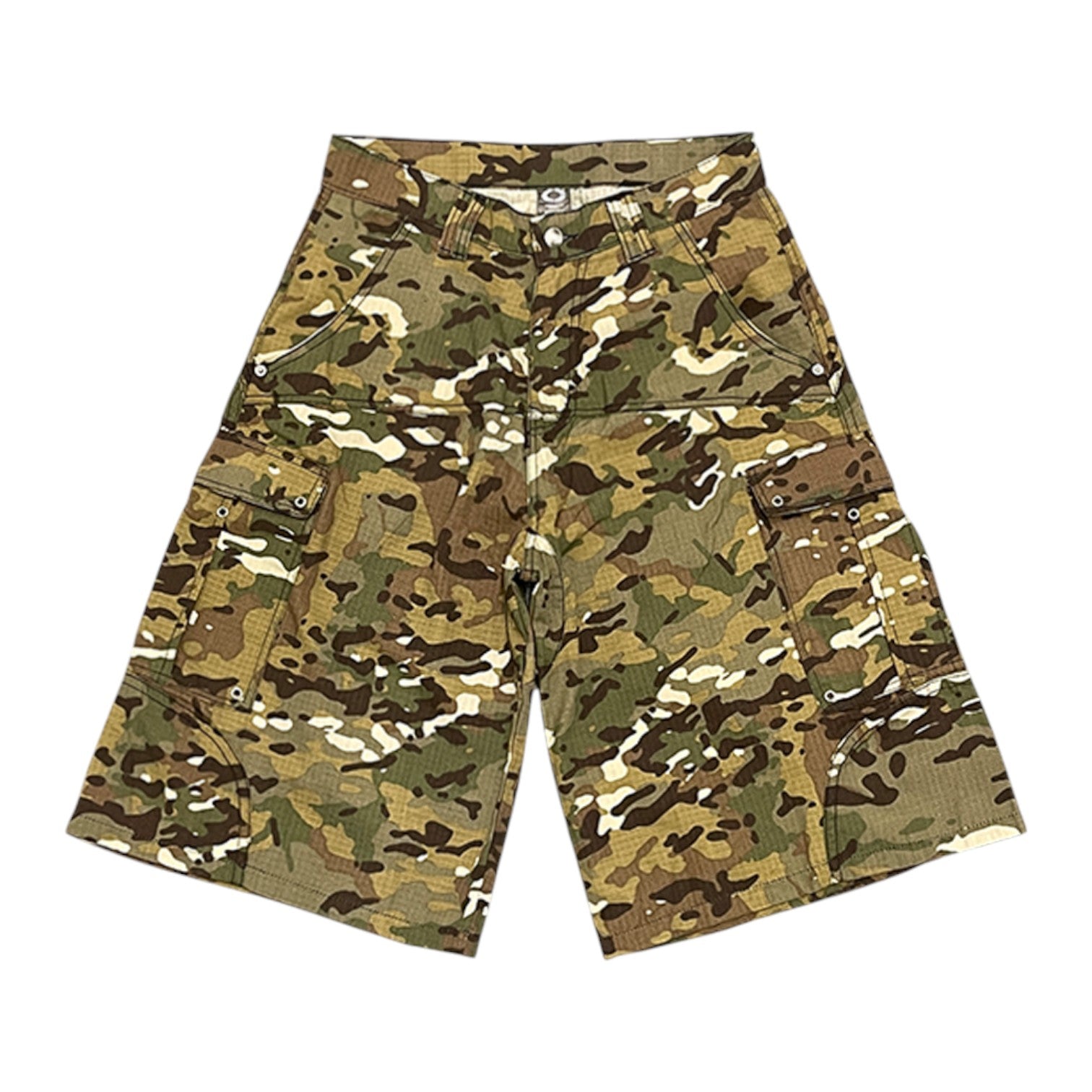 EXTENDED CAMO SHORTS