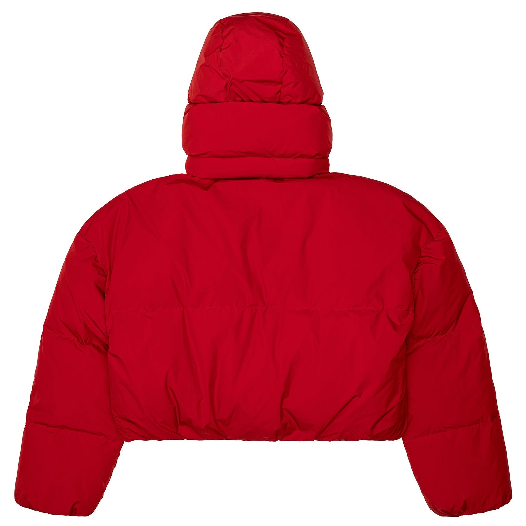 CROPPED DOUBLE NECK BUBBLE (RED)