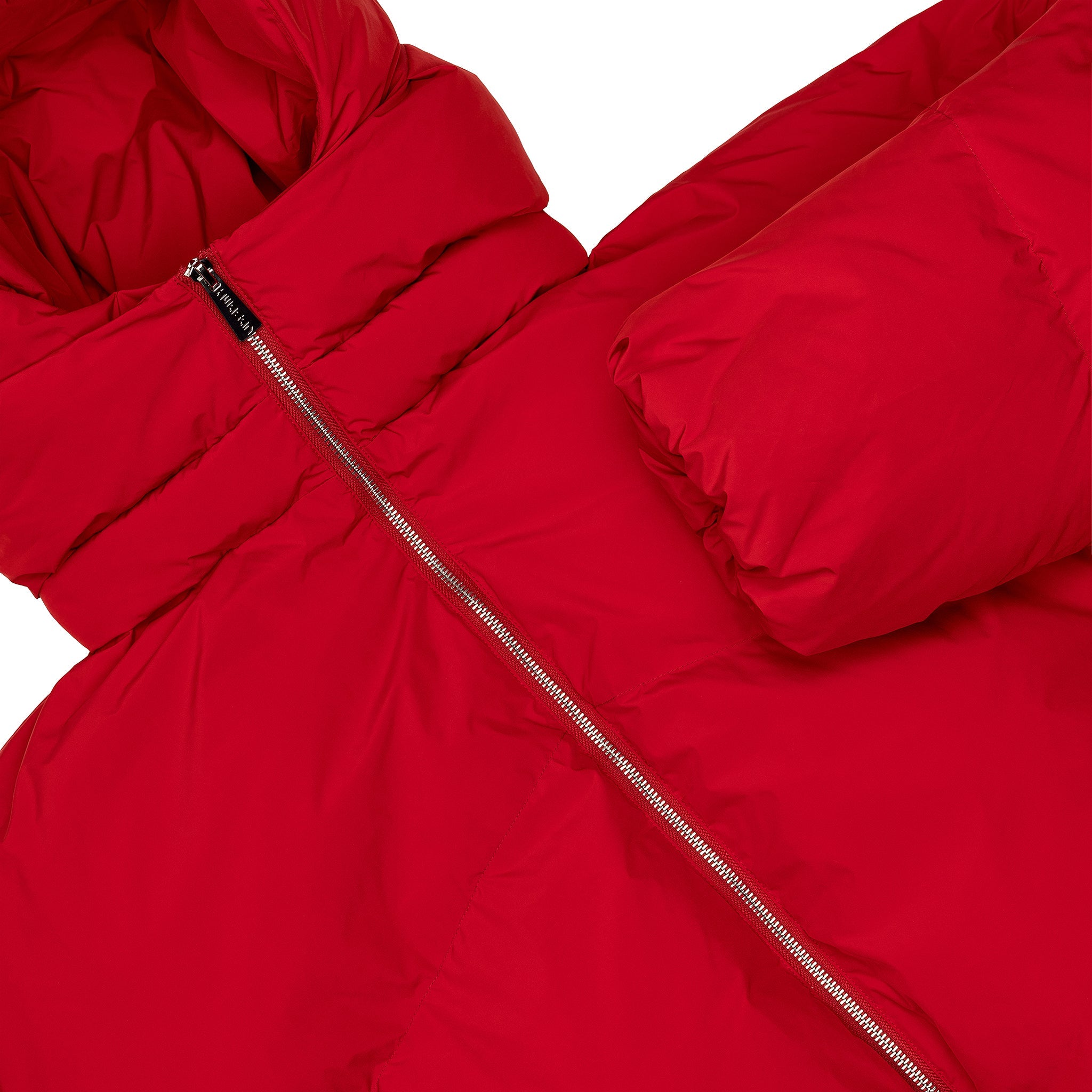 CROPPED DOUBLE NECK BUBBLE (RED)