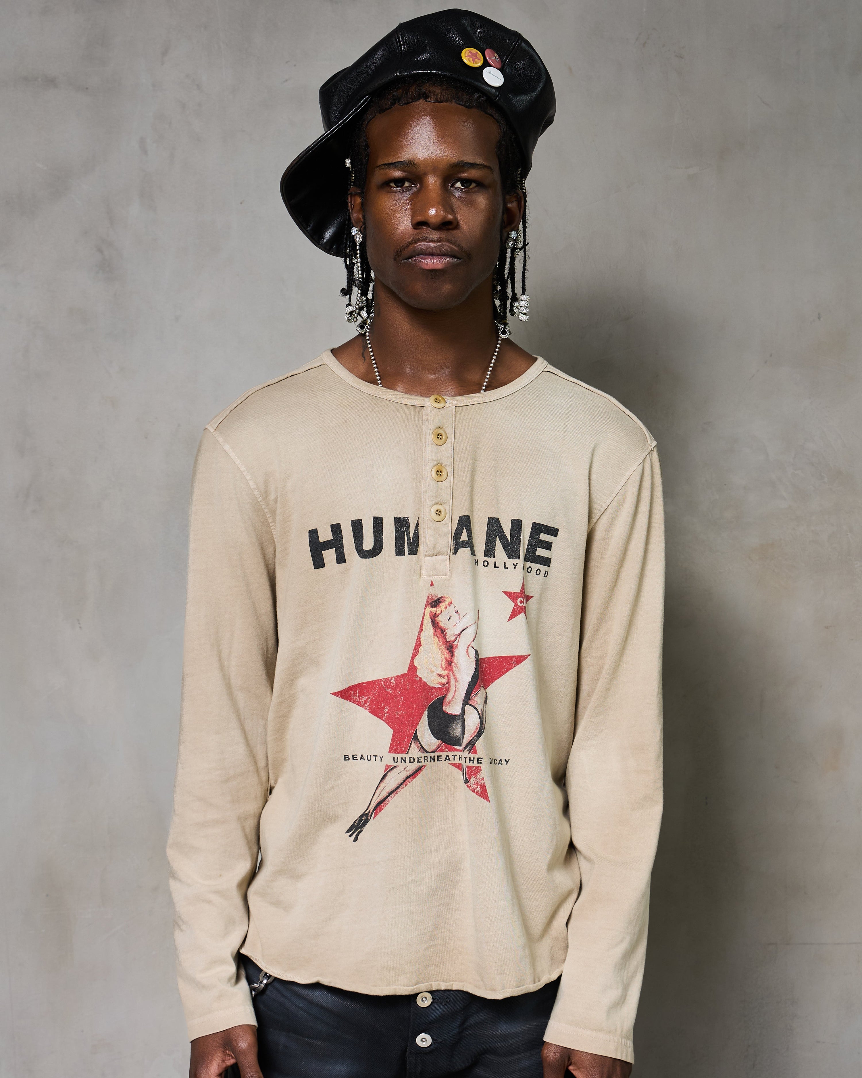 Pin Up Girl Henley Tee