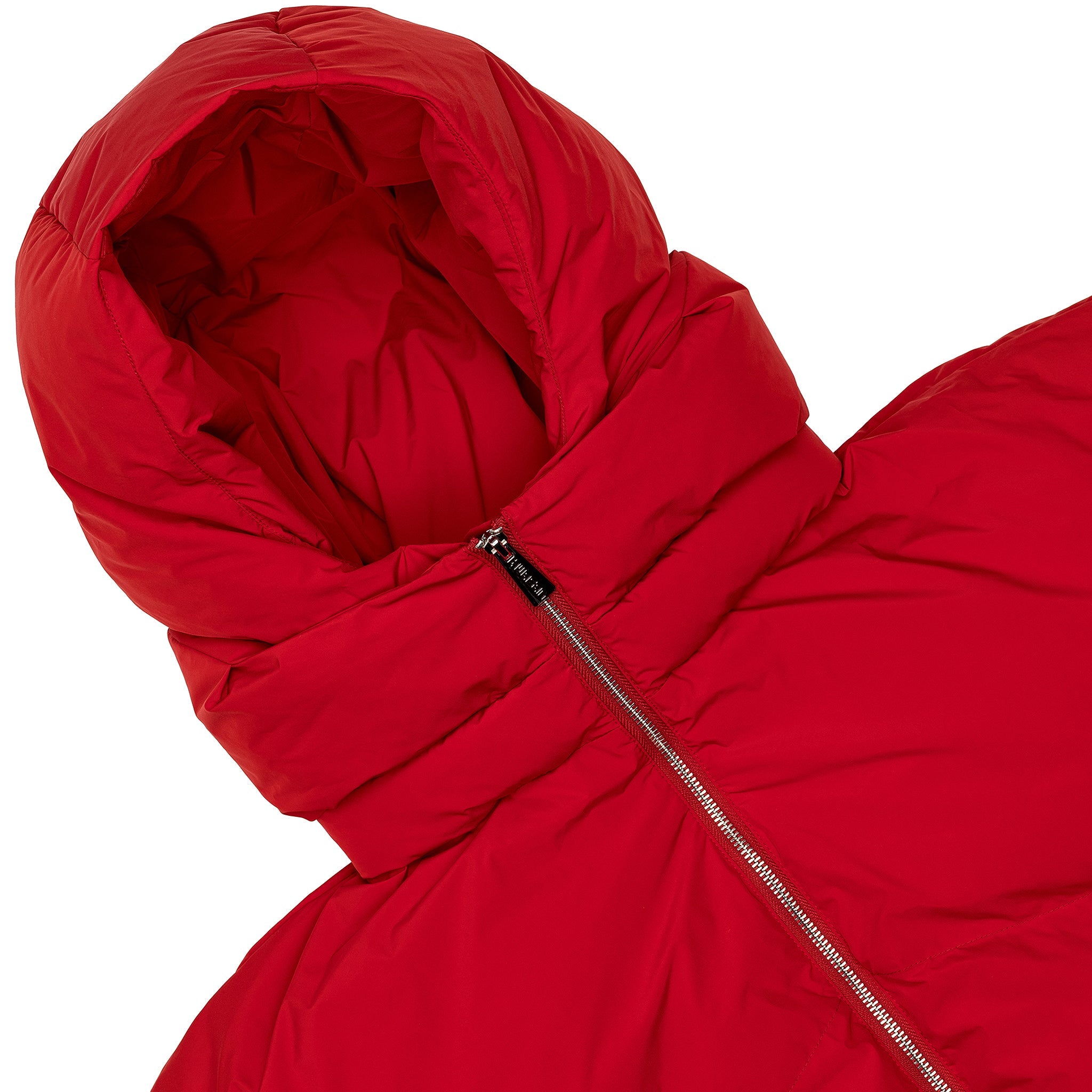 CROPPED DOUBLE NECK BUBBLE (RED)