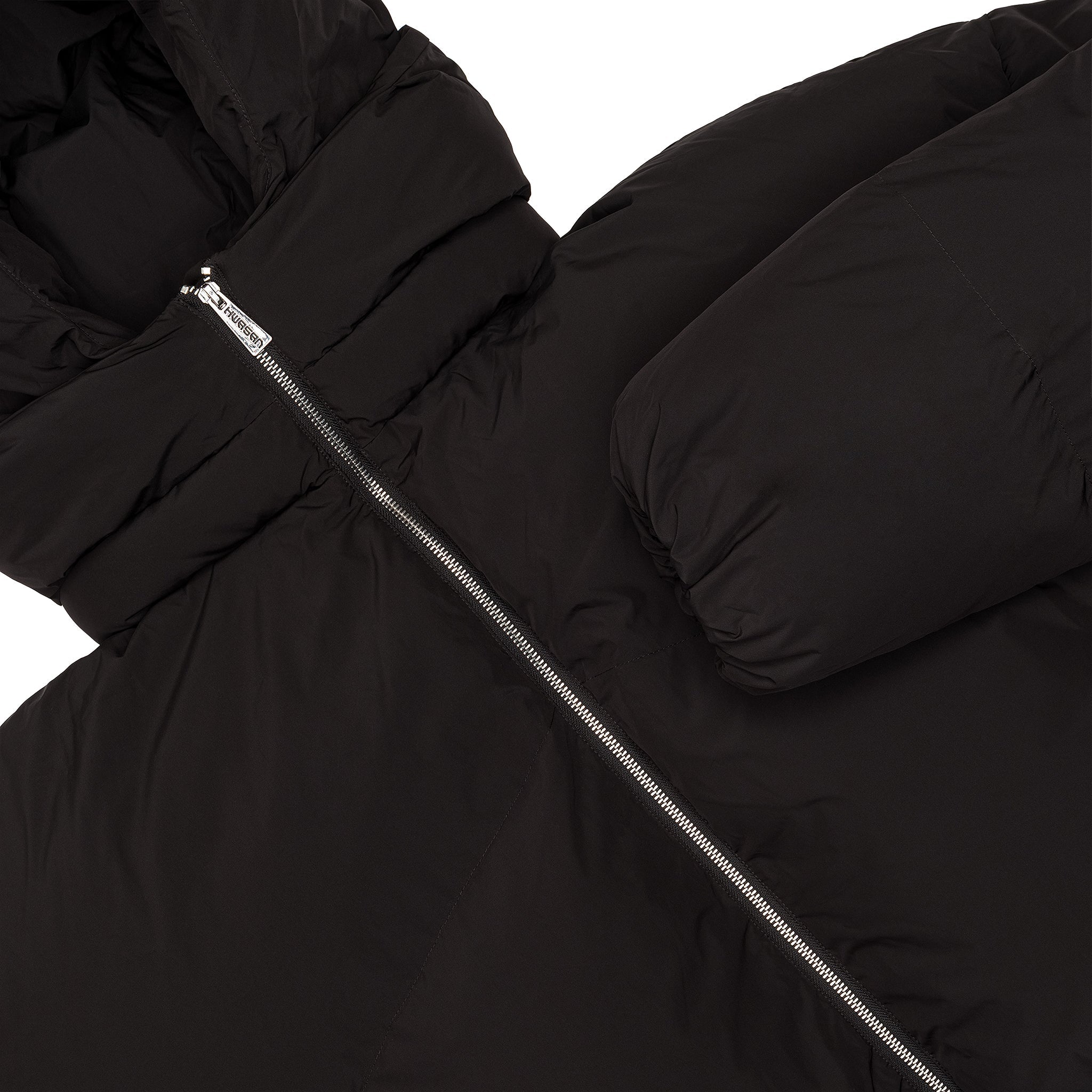 CROPPED DOUBLE NECK BUBBLE (BLACK)