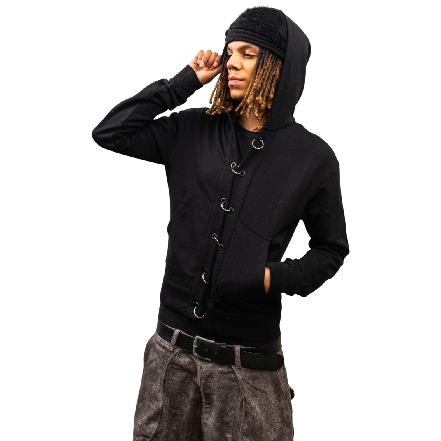 Ring Zip Hoodie