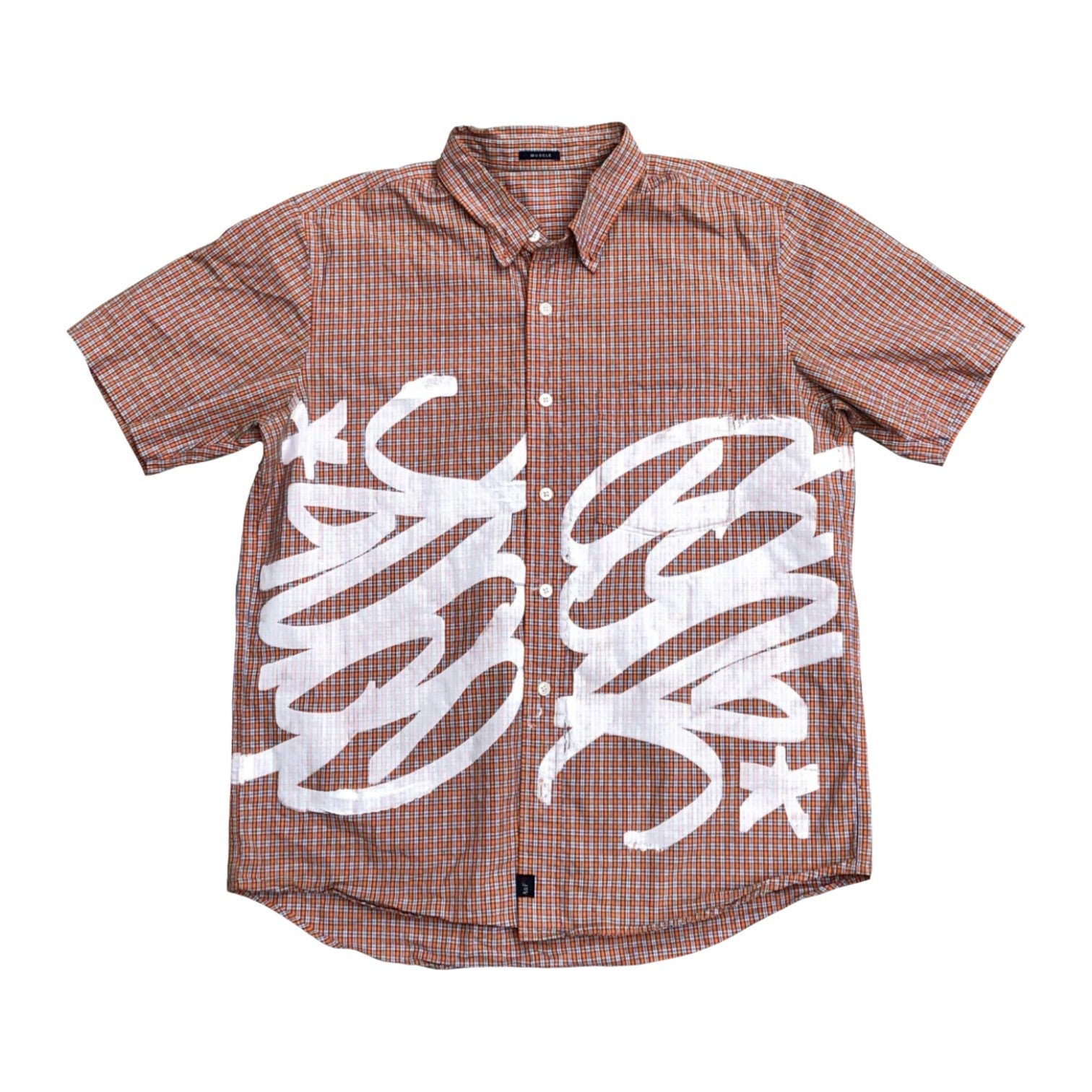 Graffiti button-up 1