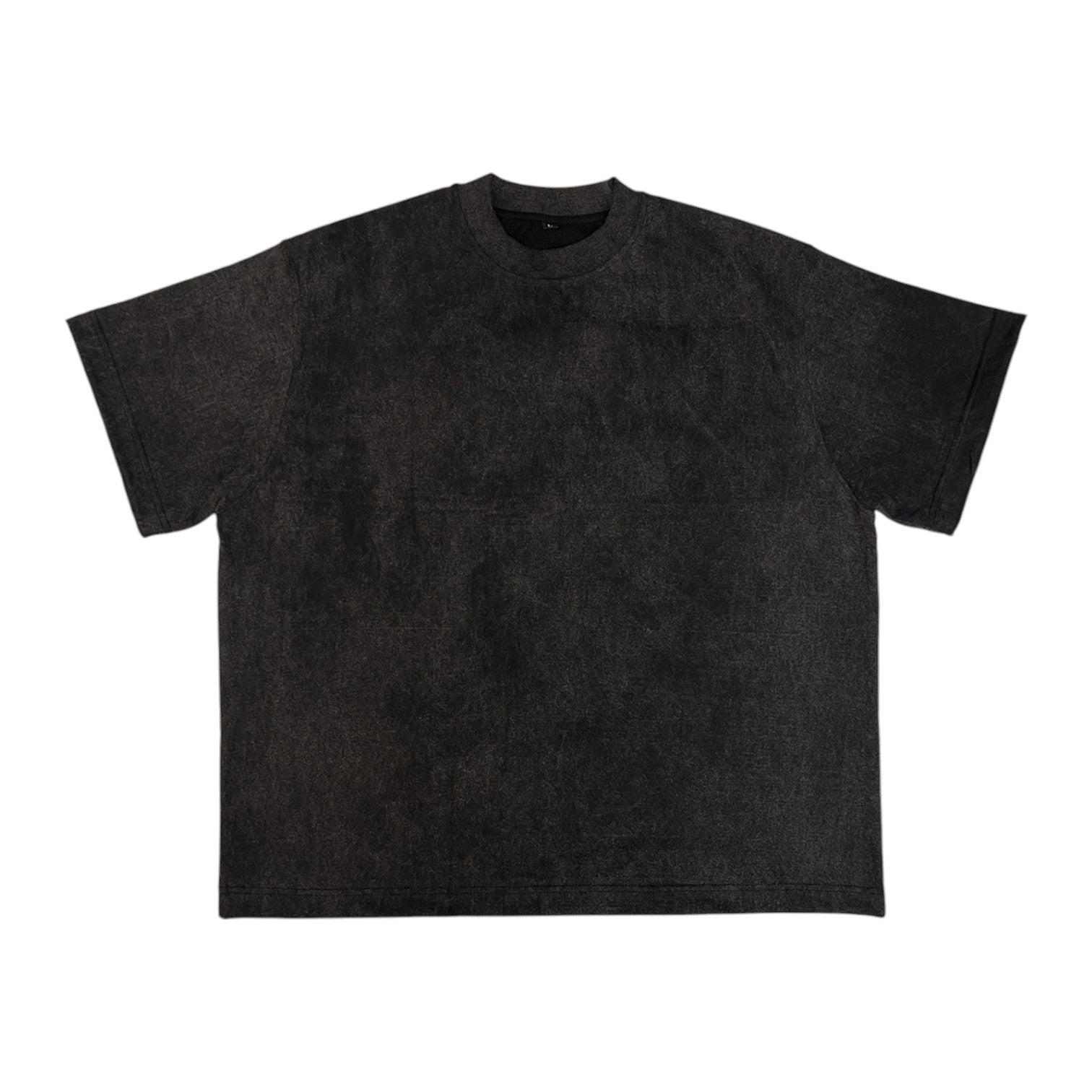 BOX TEE, WASHED BLACK