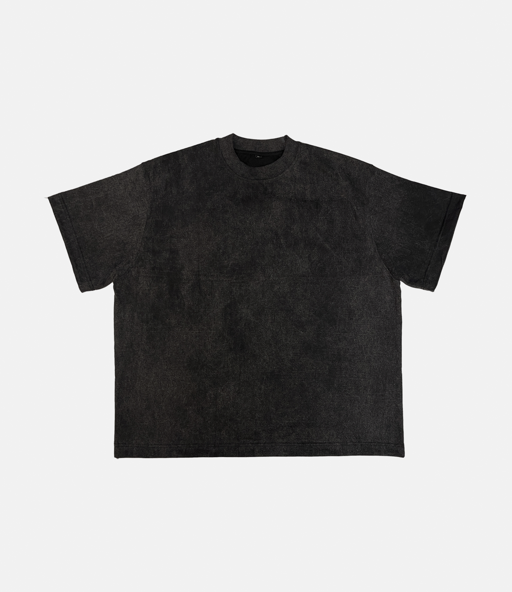 BOX TEE, WASHED BLACK