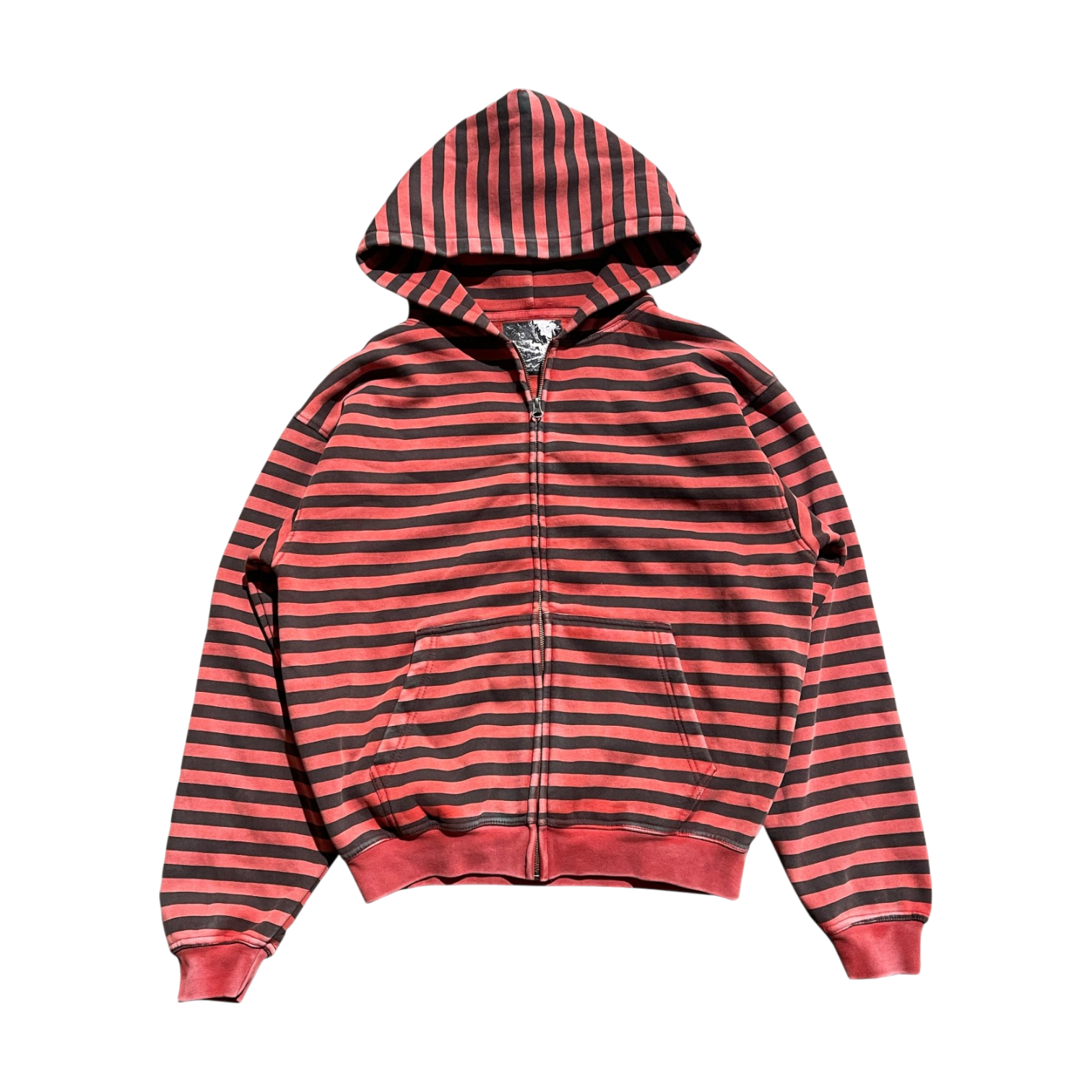 FREDDY - Stone Washed Zip-Up Hoodie