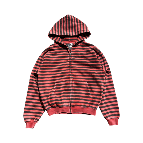 FREDDY - Stone Washed Zip-Up Hoodie