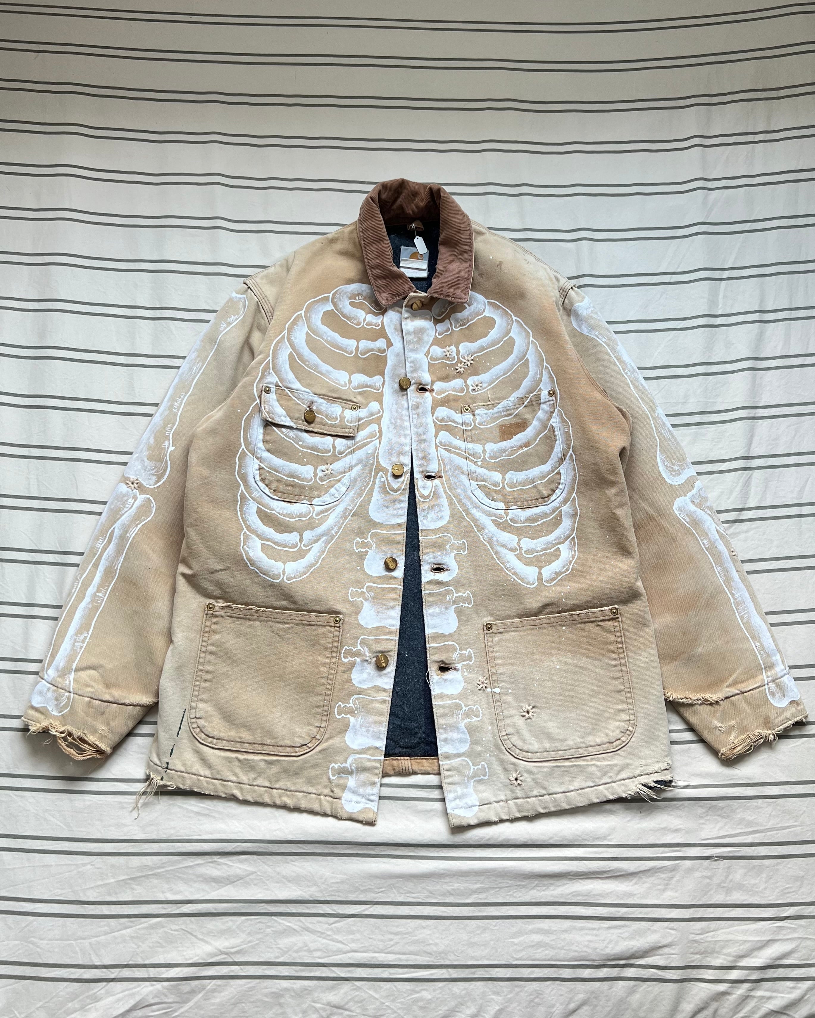 ""SKELETON Faded Tan Workwear