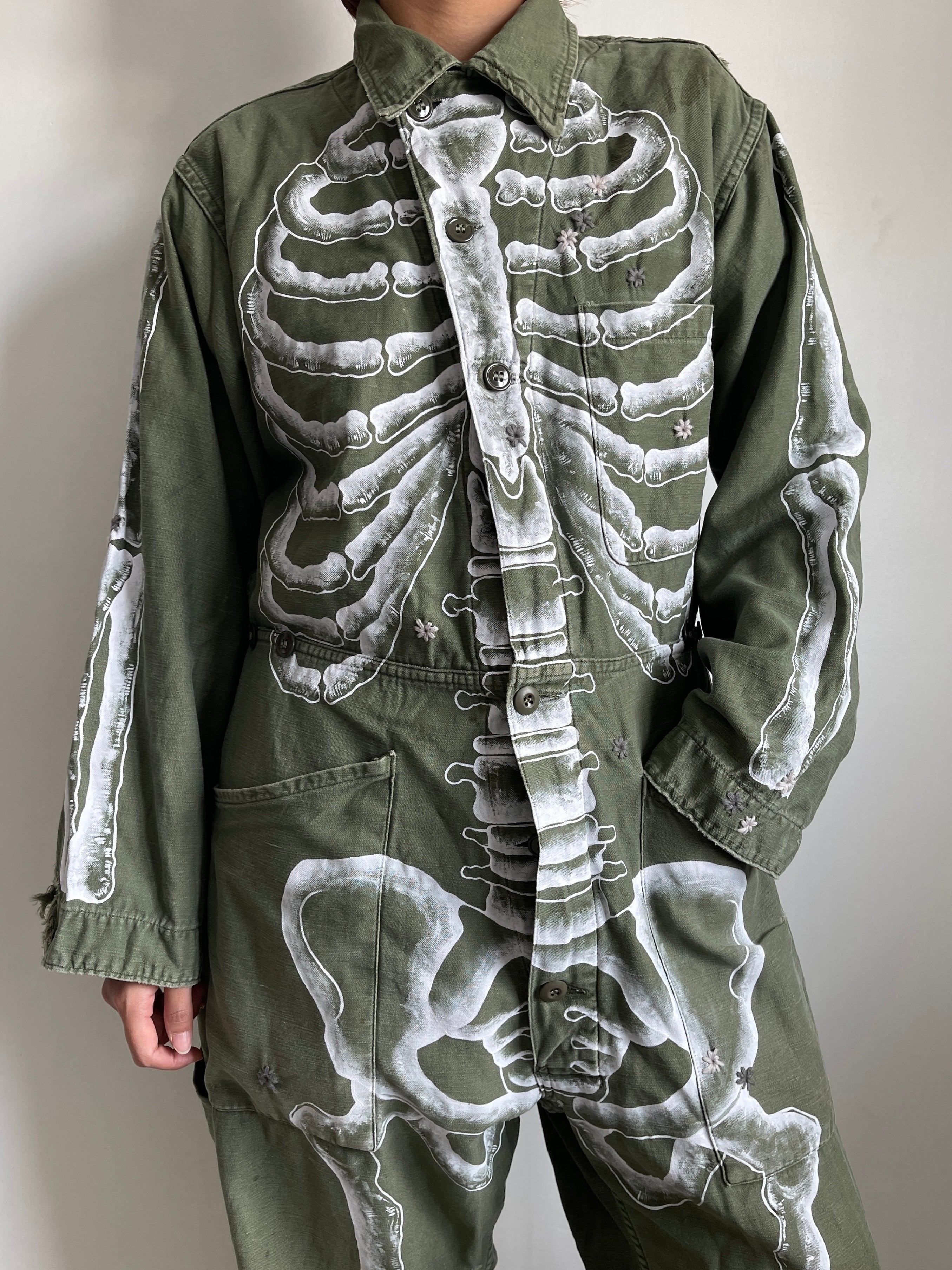 ""SKELETON Coveralls US Army OG-107