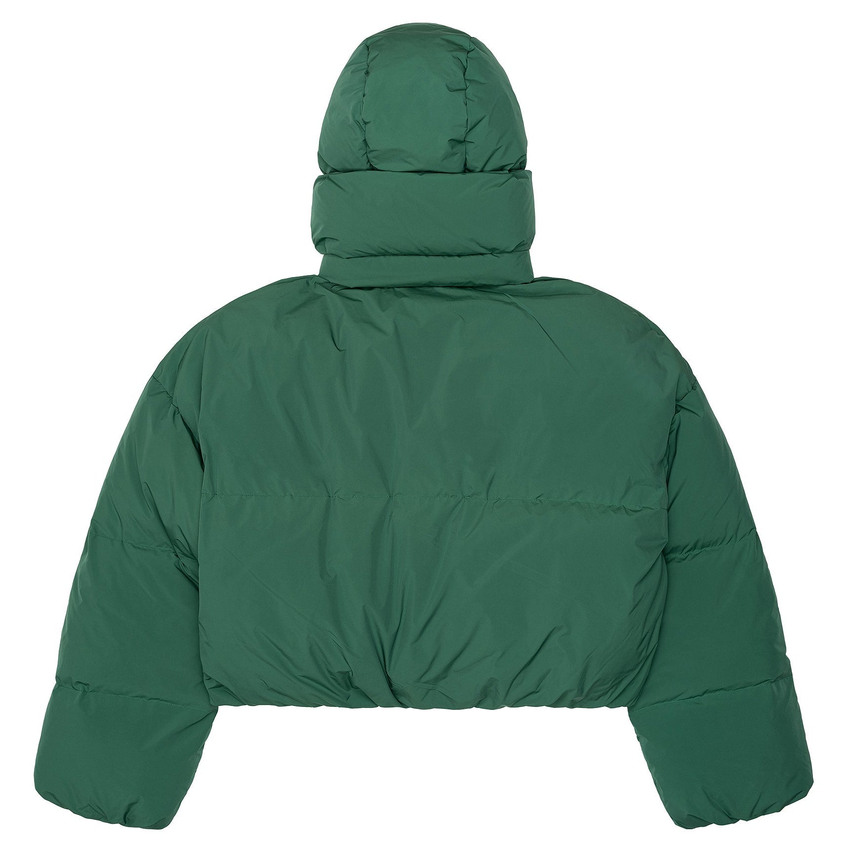 CROPPED DOUBLE NECK BUBBLE (GREEN)