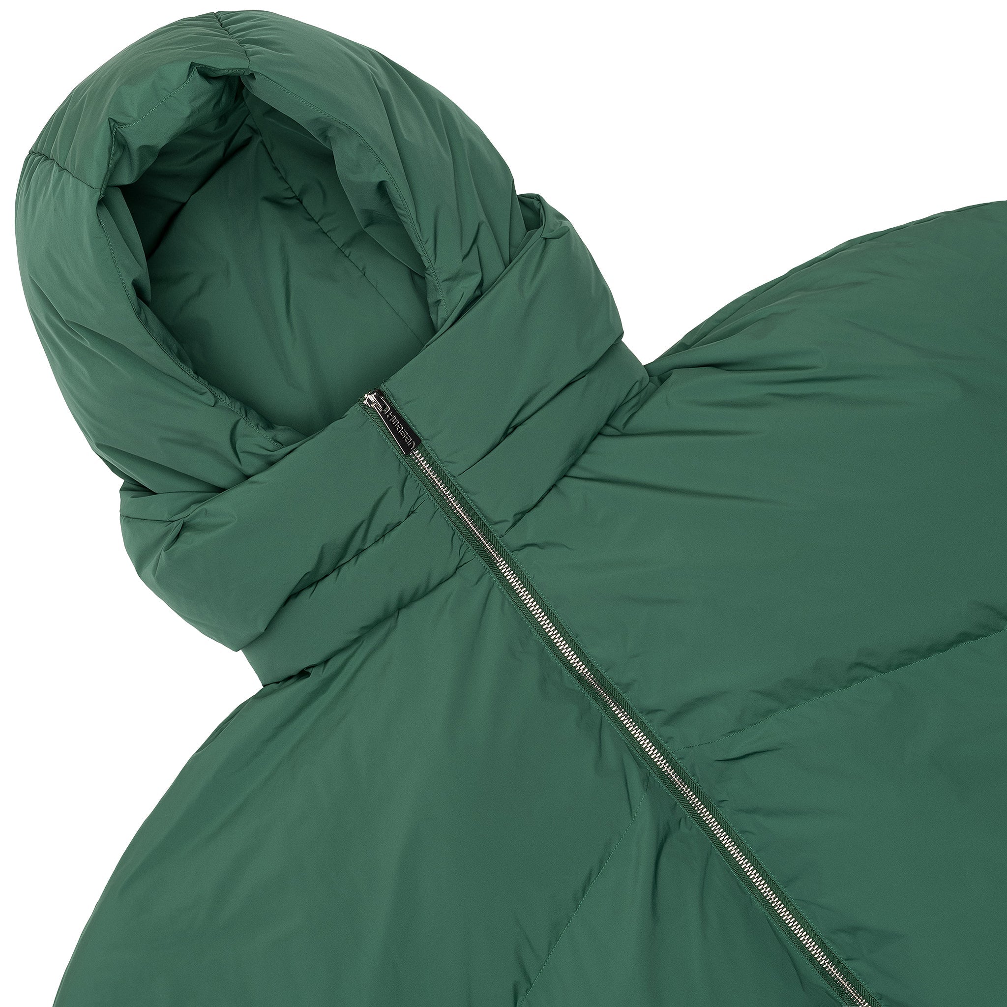 CROPPED DOUBLE NECK BUBBLE (GREEN)