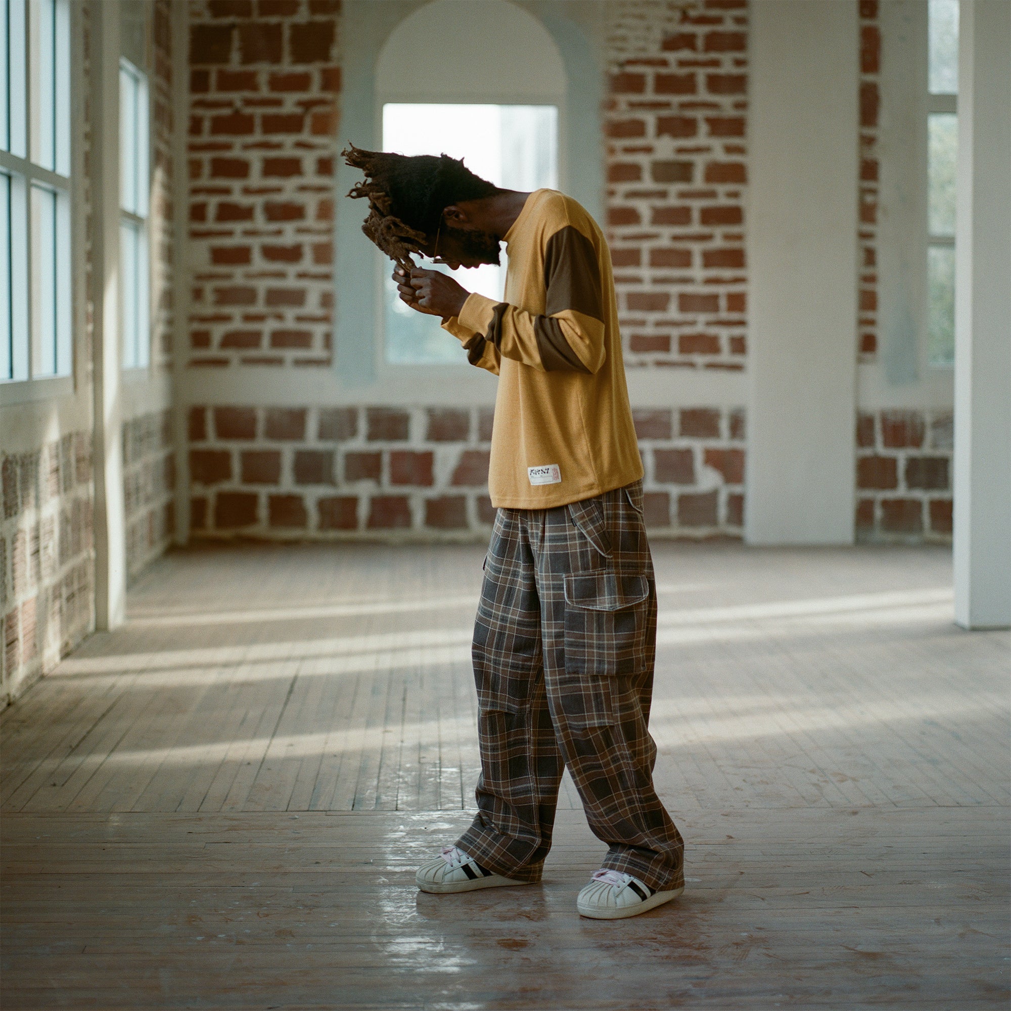 filthy® stripe sleeve (mustard)