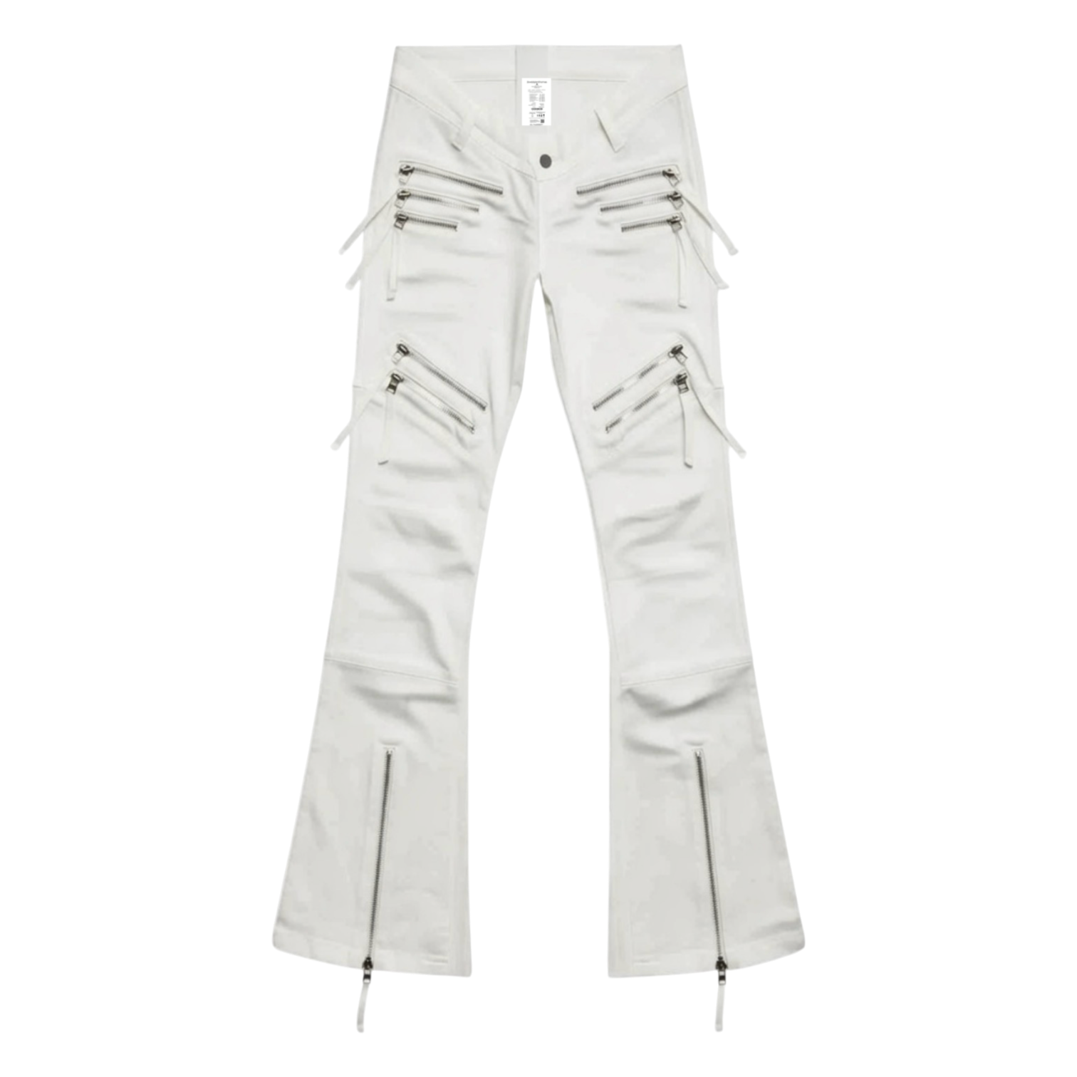 Zipper Pants (Off-White)