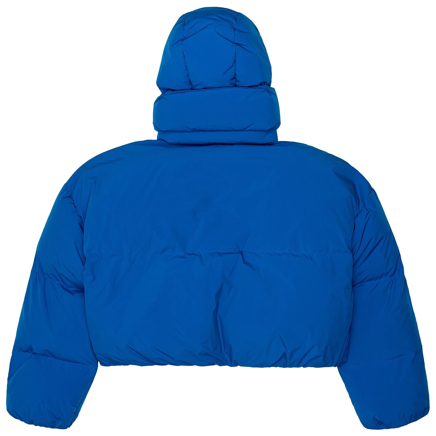 CROPPED DOUBLE NECK BUBBLE (BLUE)