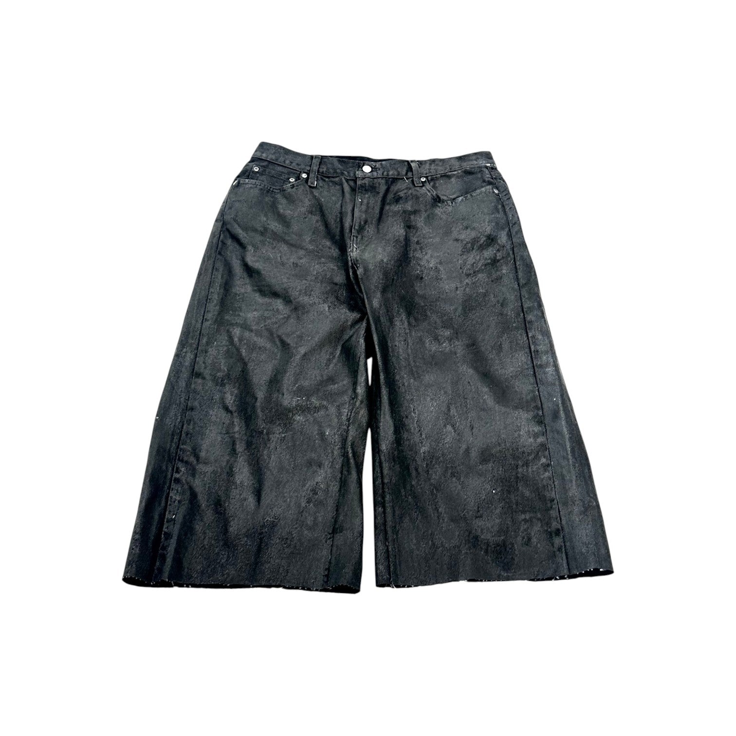 WAXED Baggy 3/4 Denim Shorts